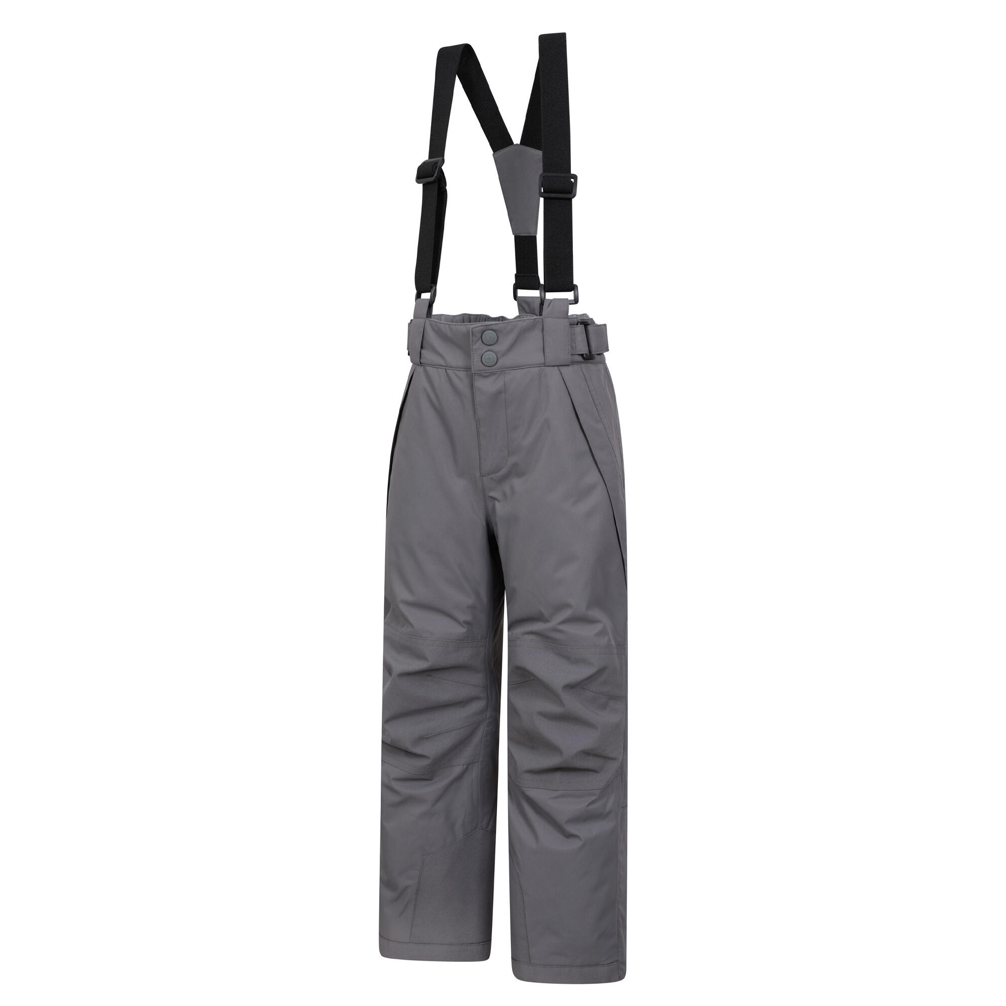 Skihosen "Falcon Extreme" Kinder Dunkelgrau 3/4