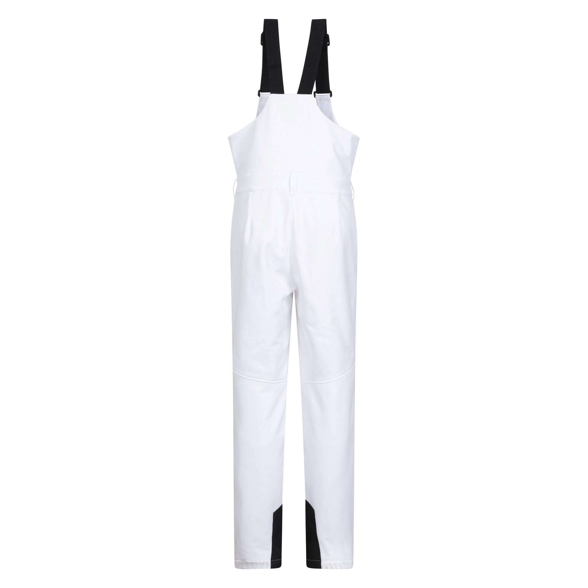 Donna RECCO Pettorina Pantaloni Da Sci Mountain Warehouse Bianco 2/4