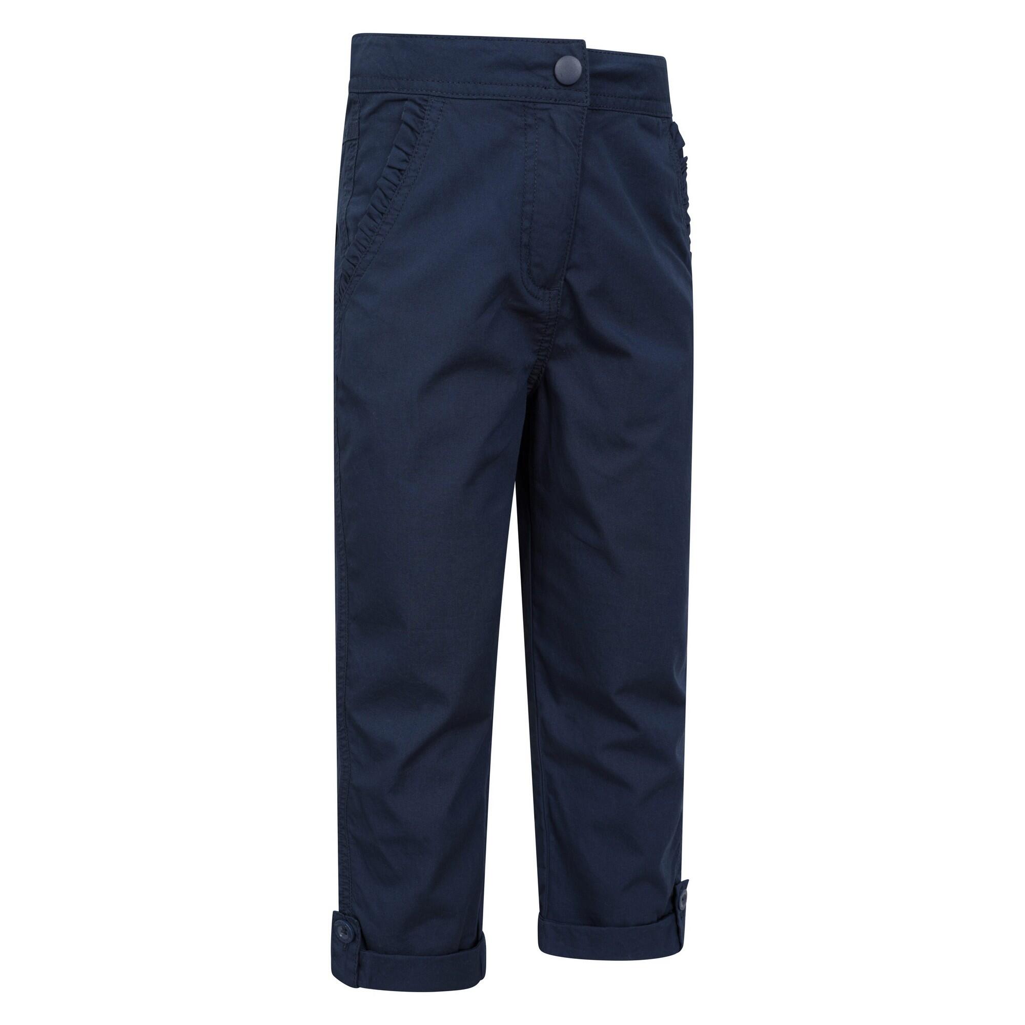 Pantalone Capri Bambini Mountain Warehouse Shore Blu Navy 3/4