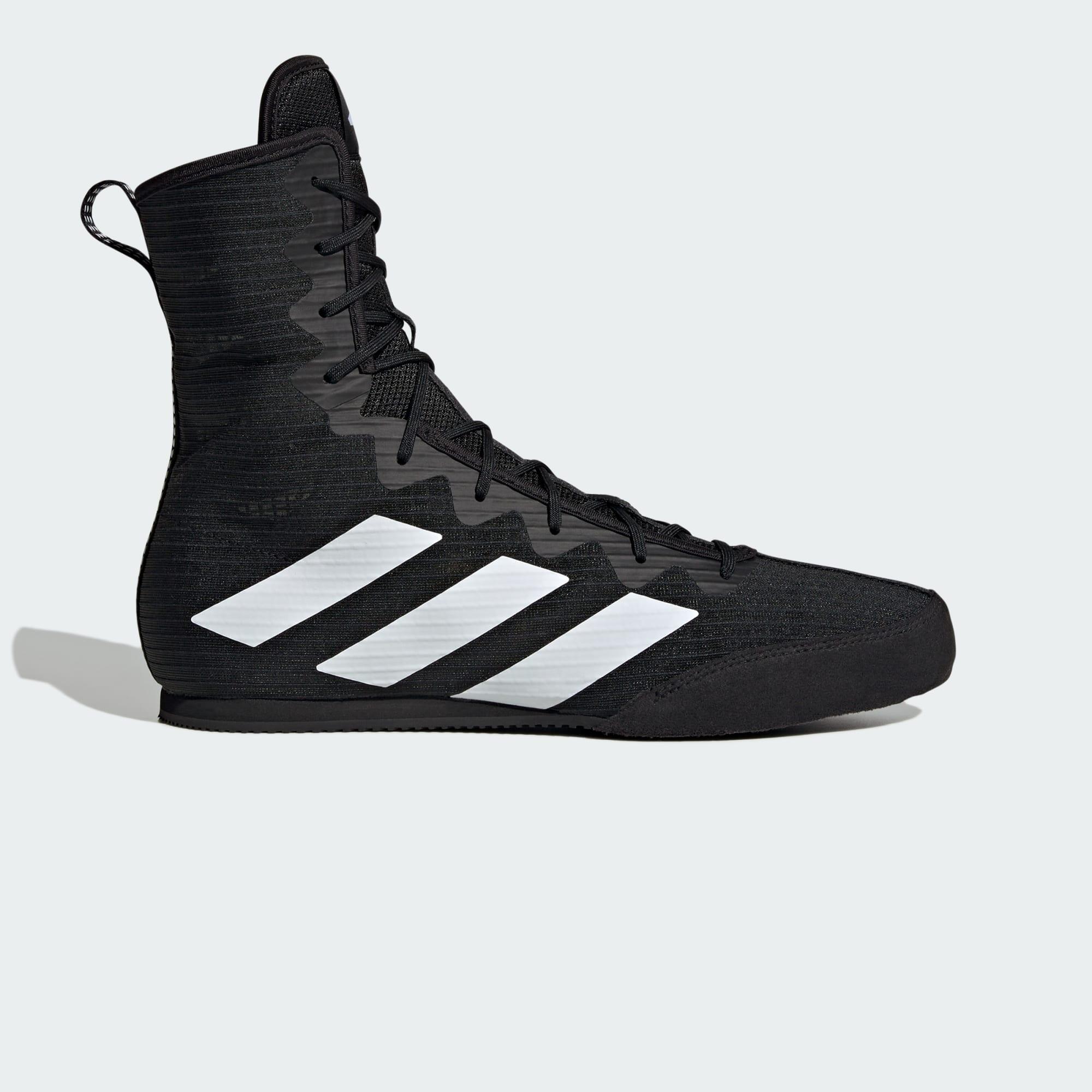 Adidas - Chaussure Box Hog 4 - Baskets - Blanc|noir - Decathlon