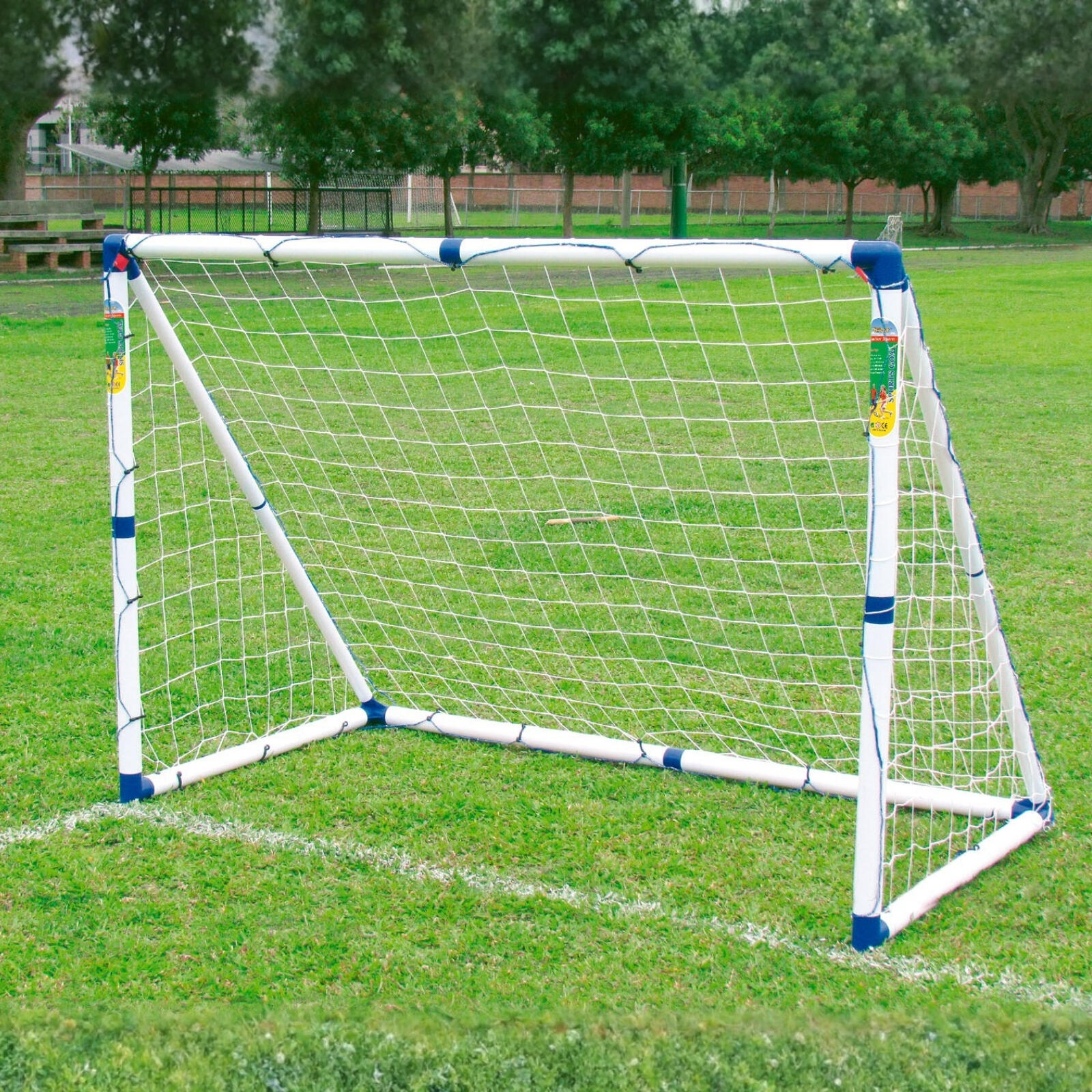 Outdoor Play Soccer Goal New Structure