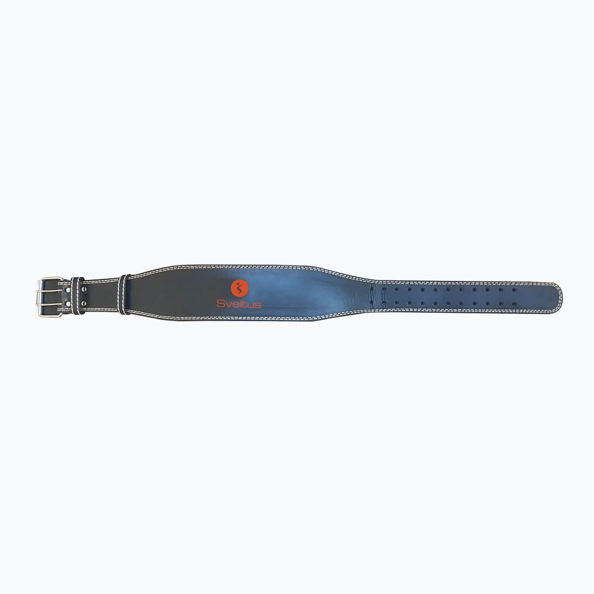 Pas do podnoszenia ciężarów skórzany Sveltus Leather Weightlifting czarny 9401 6/7