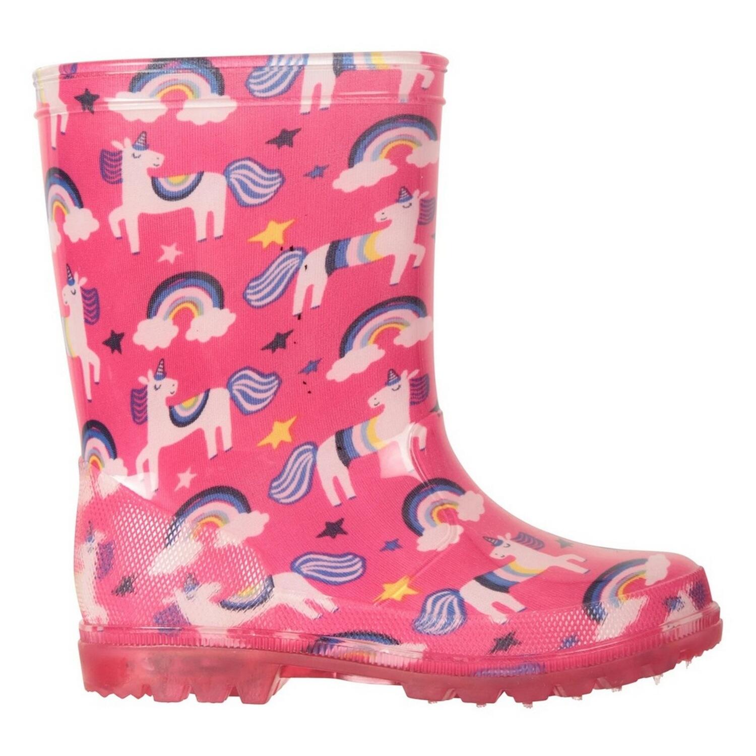 Stivali Di Gomma Lettino Mountain Warehouse Splash Rosa 4/4