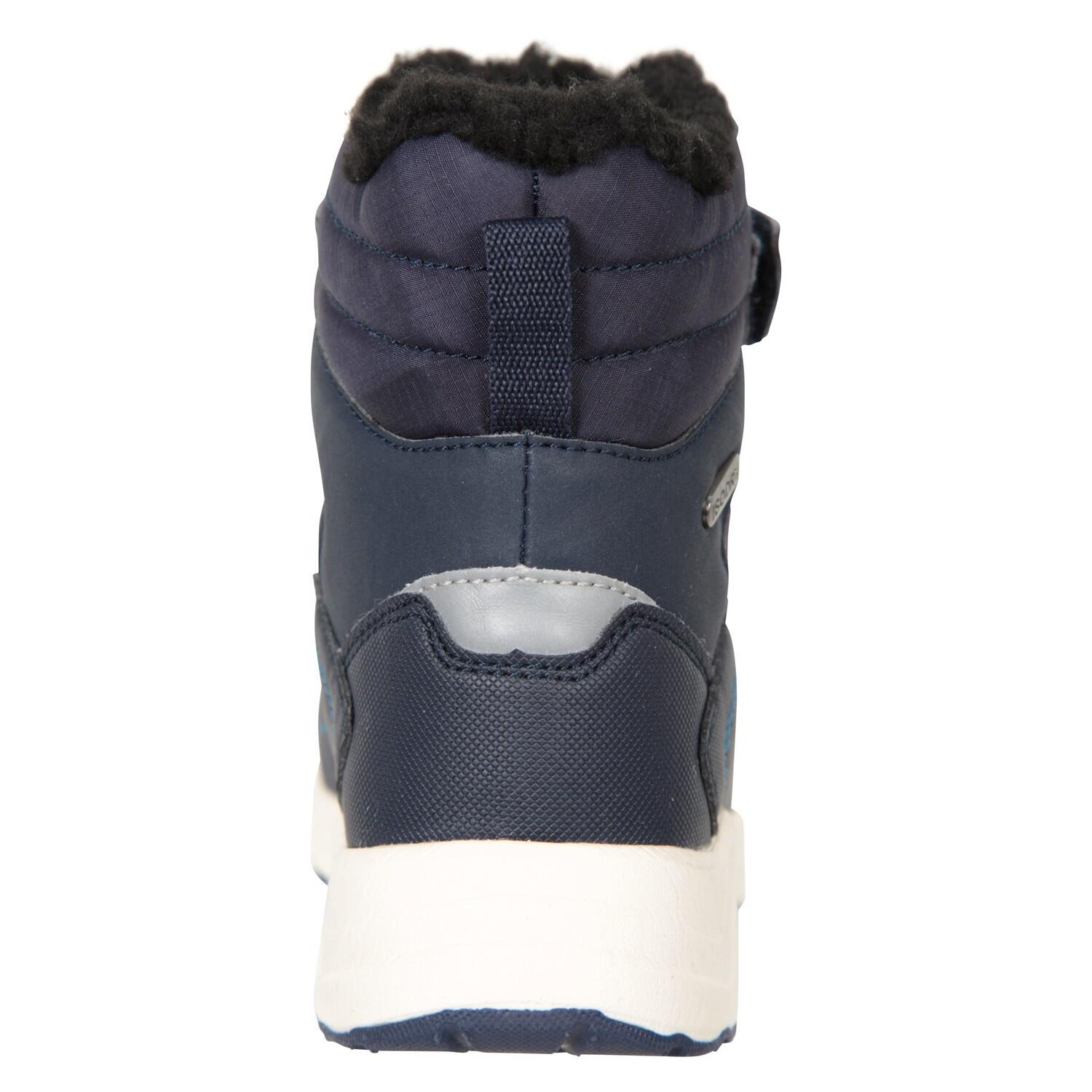 Stivali Da Neve Impermeabile Bambini Mountain Warehouse Denver Adaptive Blu Navy 2/4