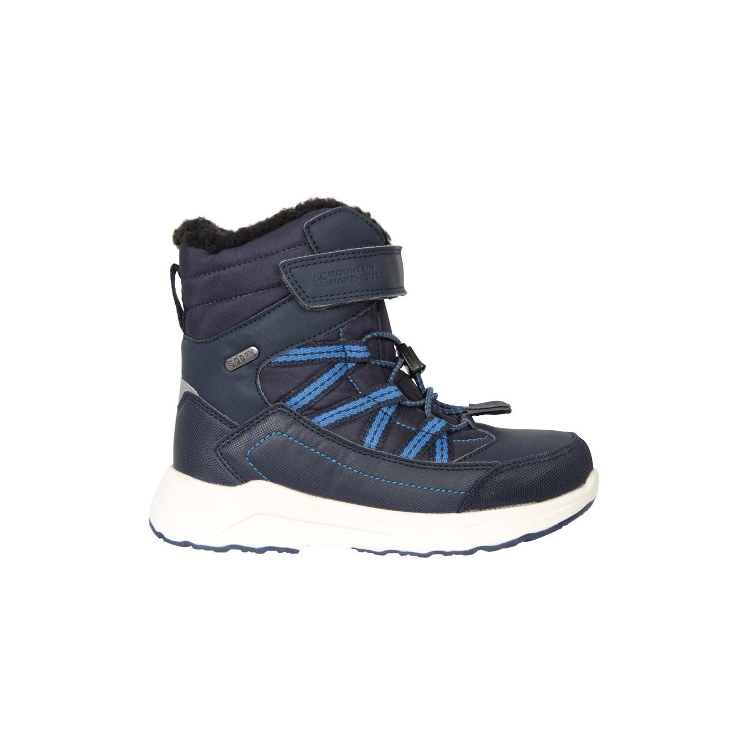 Stivali Da Neve Impermeabile Bambini Mountain Warehouse Denver Adaptive Blu Navy 4/4