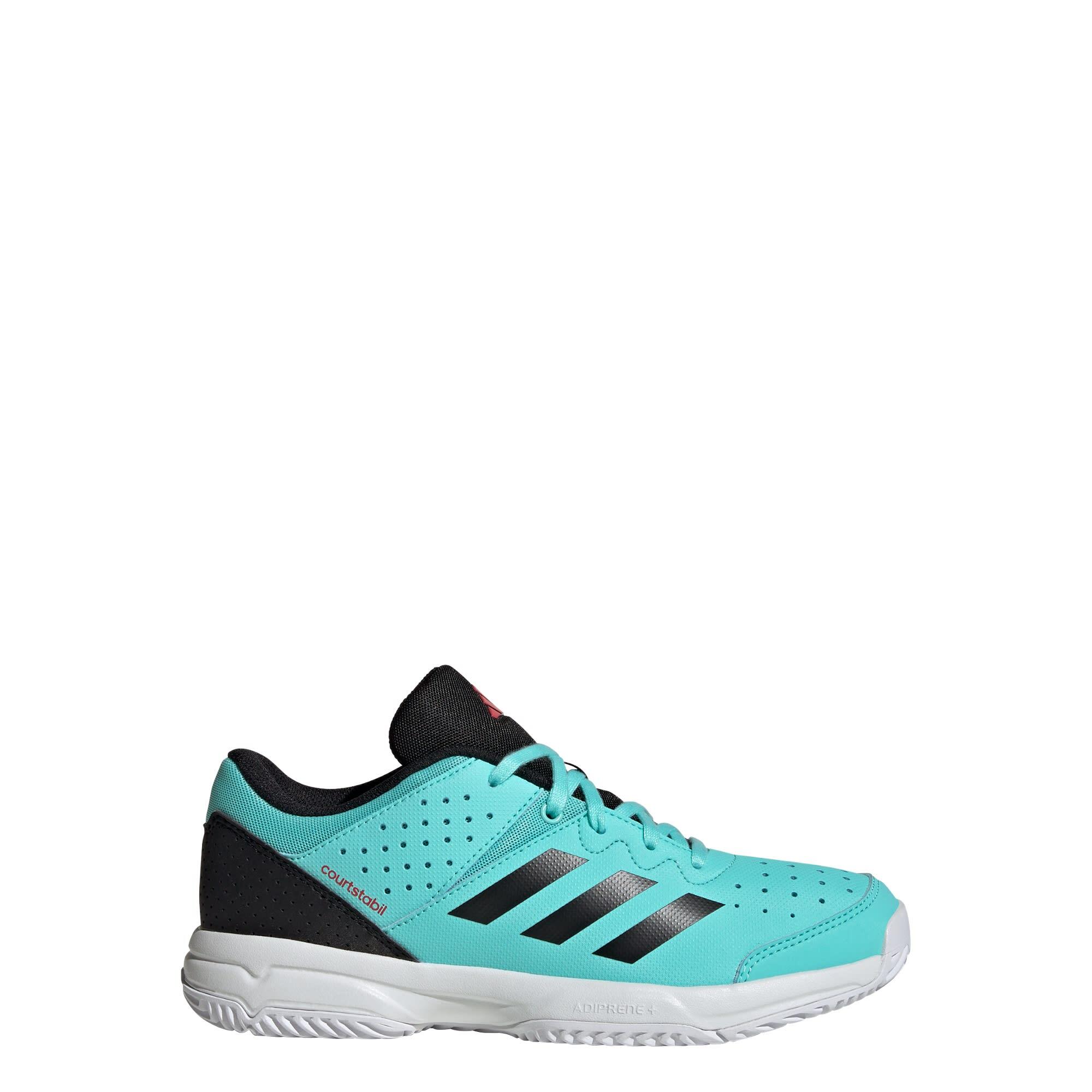 Adidas - Chaussure Court Stabil - Chaussures De Sport - Blanc|bleu|noir - Decathlon