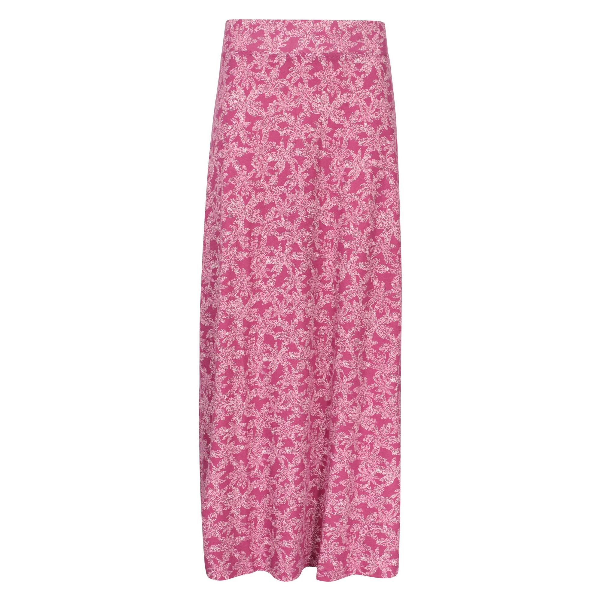 MOUNTAIN WAREHOUSE Womens/Ladies Shore Jersey Maxi Skirt (Berry)