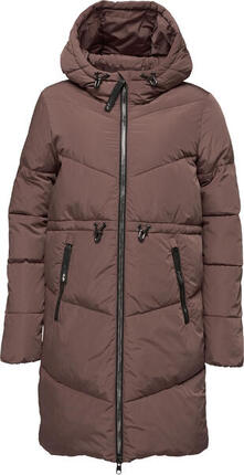 Damenmantel LOAP Tara wasserdicht beige XL.