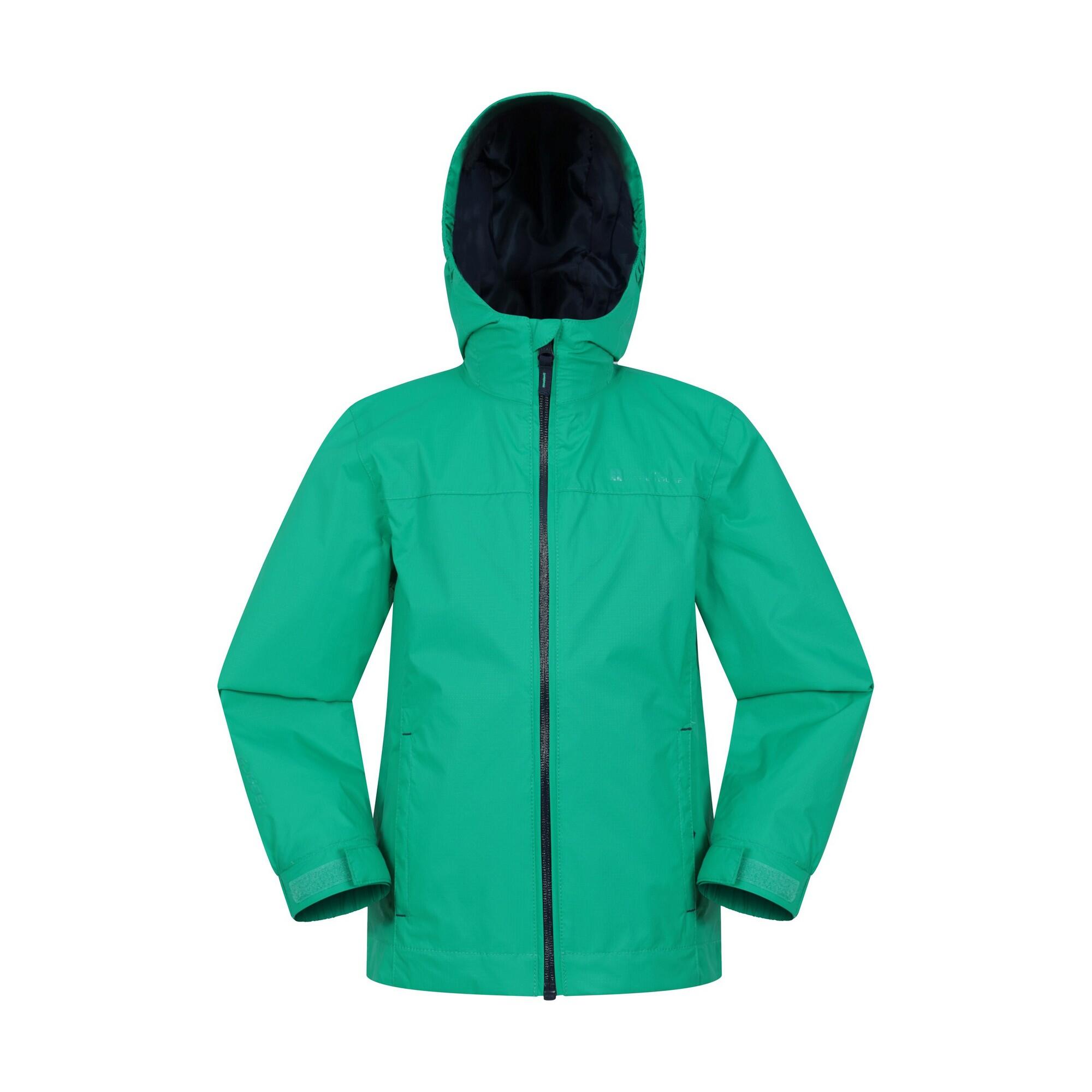 MOUNTAIN WAREHOUSE Giacca Impermeabile Bambini Mountain Warehouse Torrent Verde