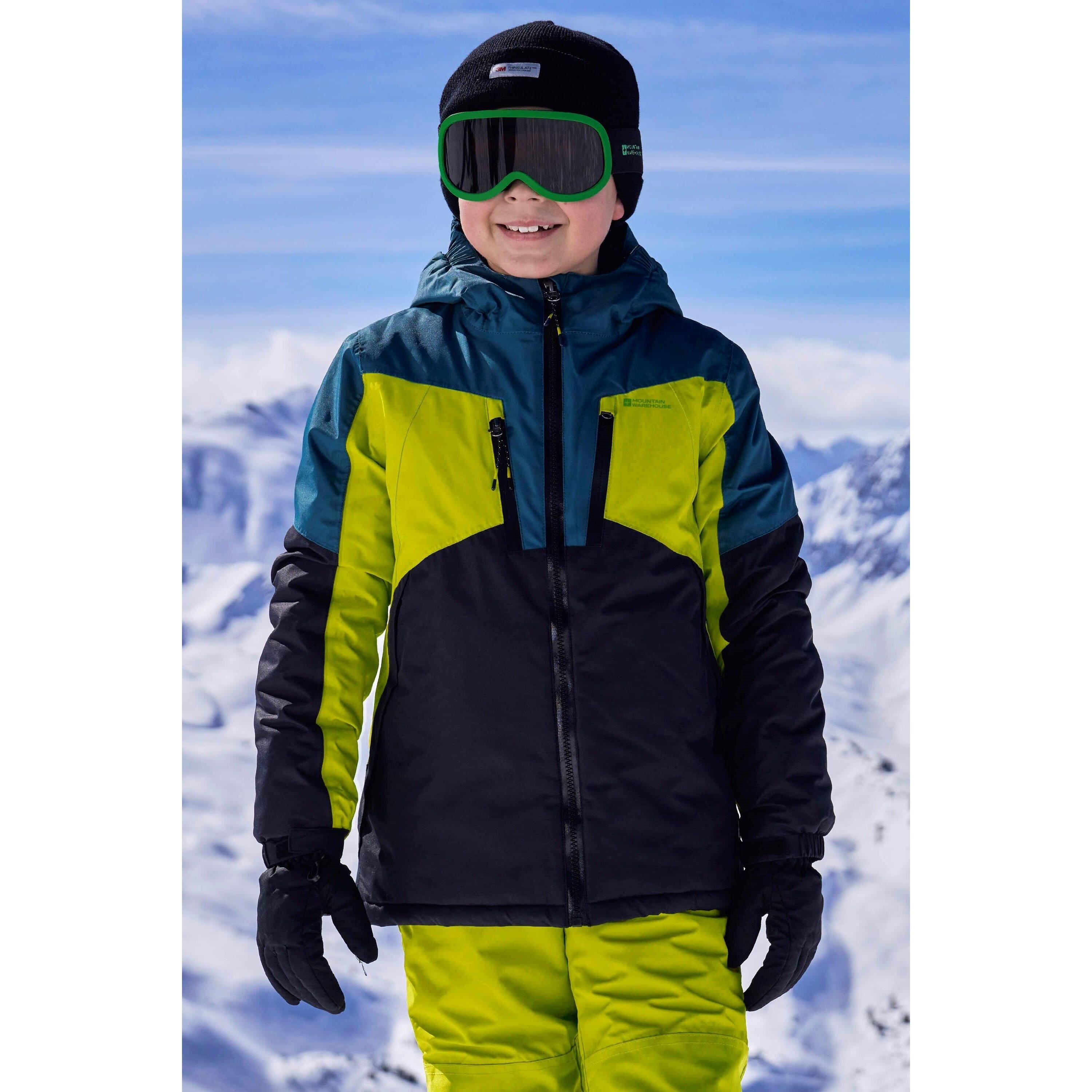 MOUNTAIN WAREHOUSE Bambini Giacca Da Sci Mountain Warehouse Galactic II Extreme Verde