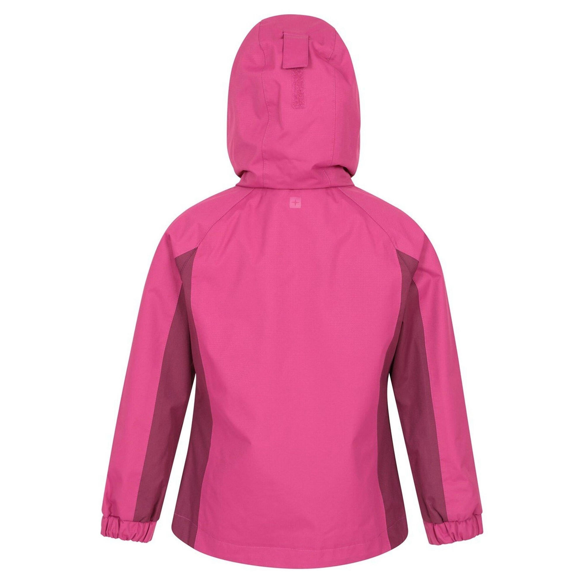 Veste Imperméable SHELLY Enfant (Pourpre) 2/4