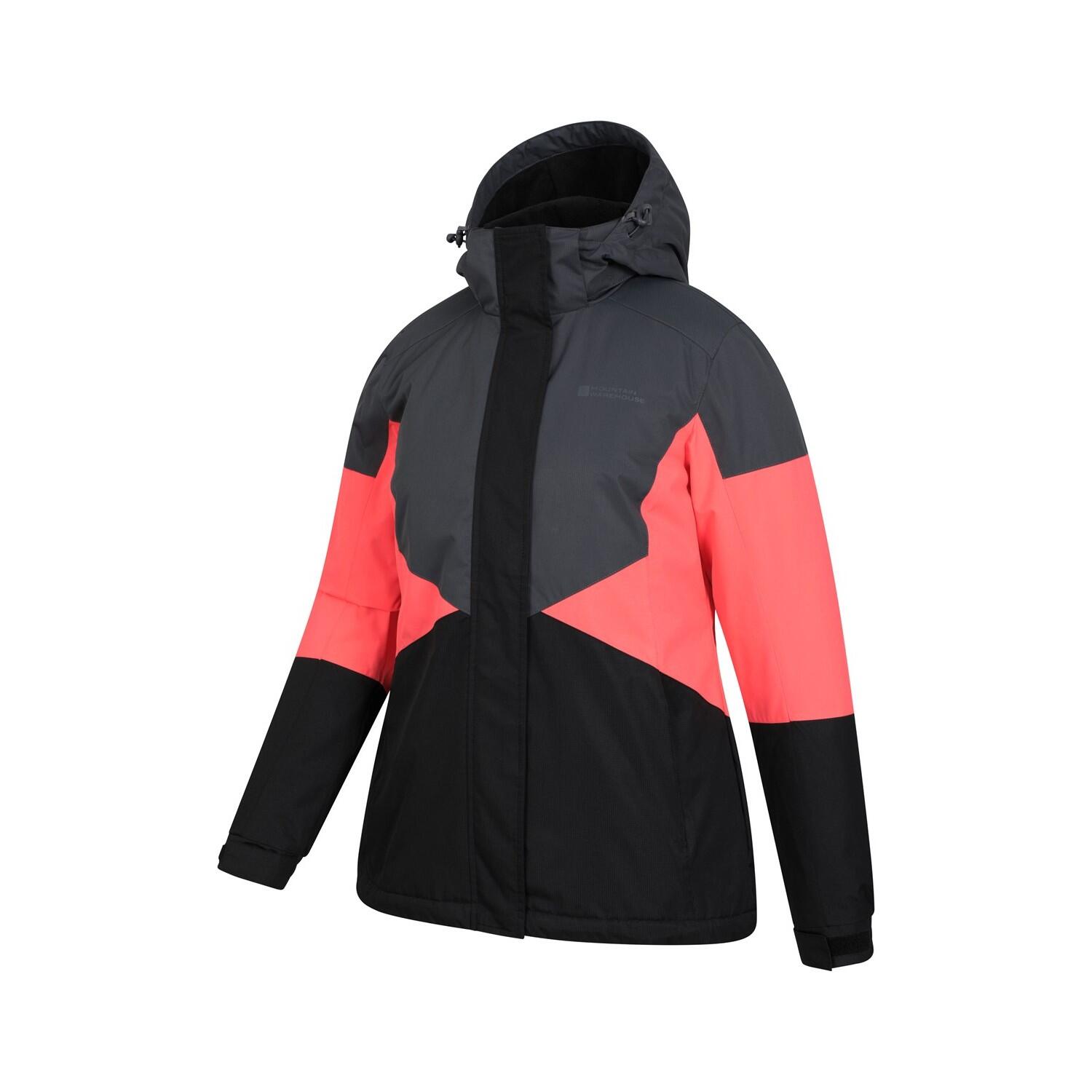 Blouson De Ski MOON Femme (Rouge Rose) 3/4