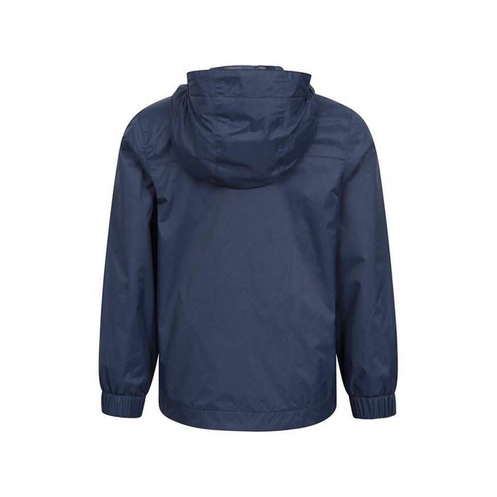 Childrens/Kids Torrent Taped Seam Waterproof Jacket (Blue) 2/4