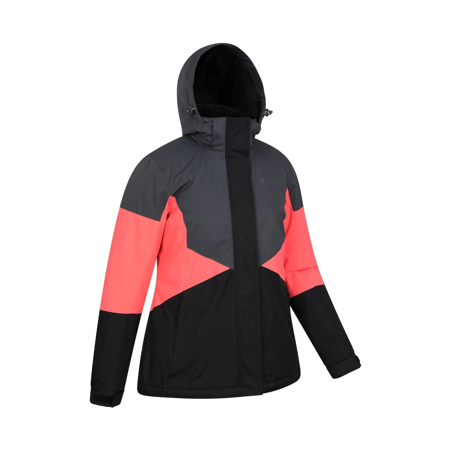 Blouson De Ski MOON Femme (Rouge Rose) 4/4