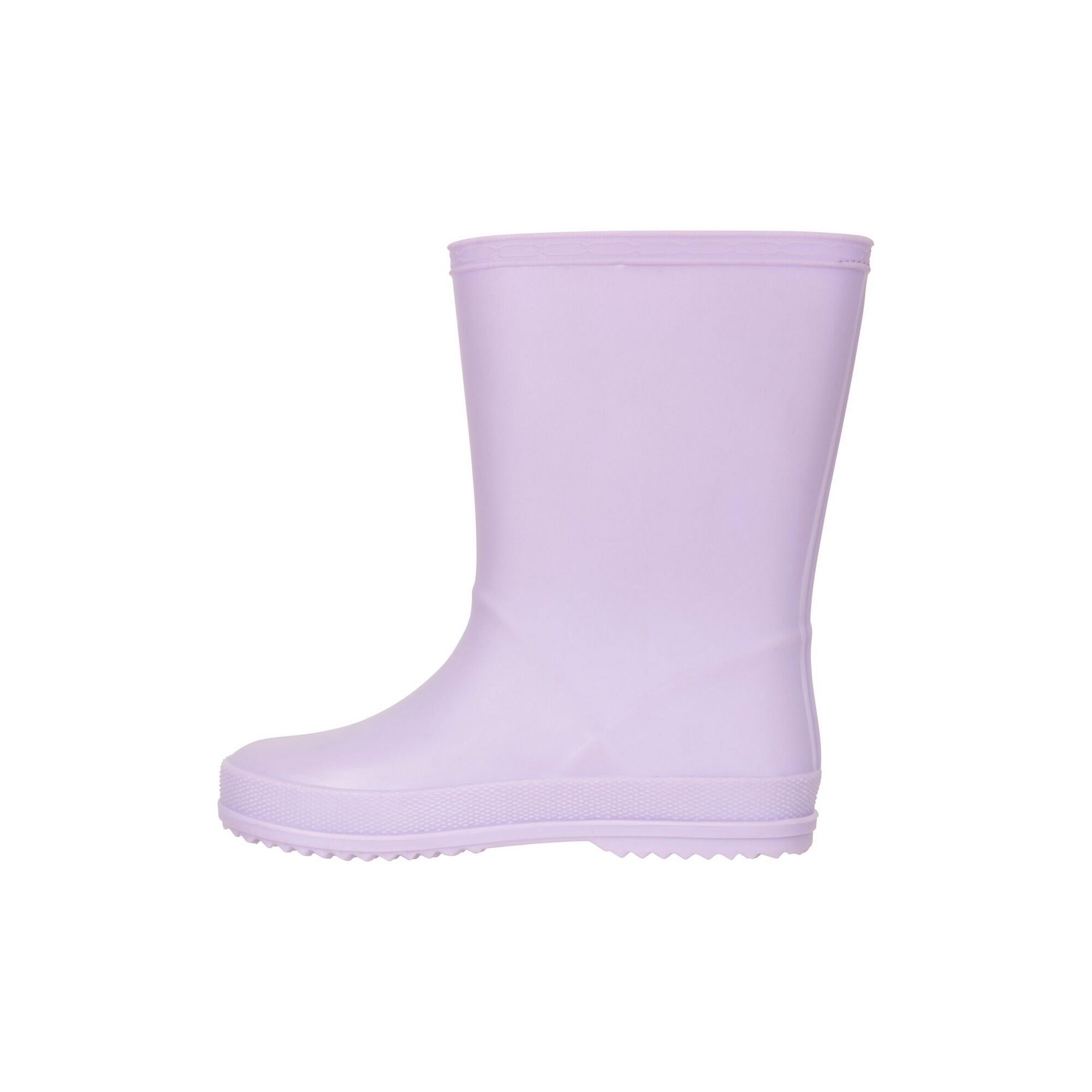 Bottes De Pluie Enfant (Lilas) 3/4