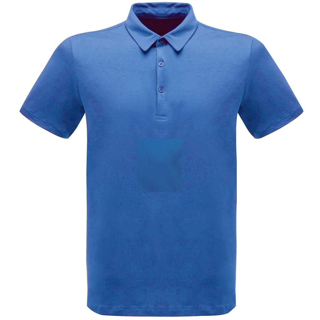 Professional Mens Classic 65/35 Short Sleeve Polo Shirt (Oxford Blue)