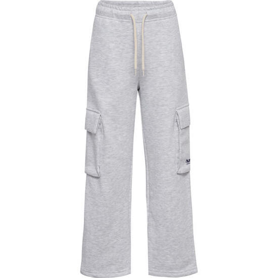 Dziewczęce spodnie dresowe cargo Hummel Loose