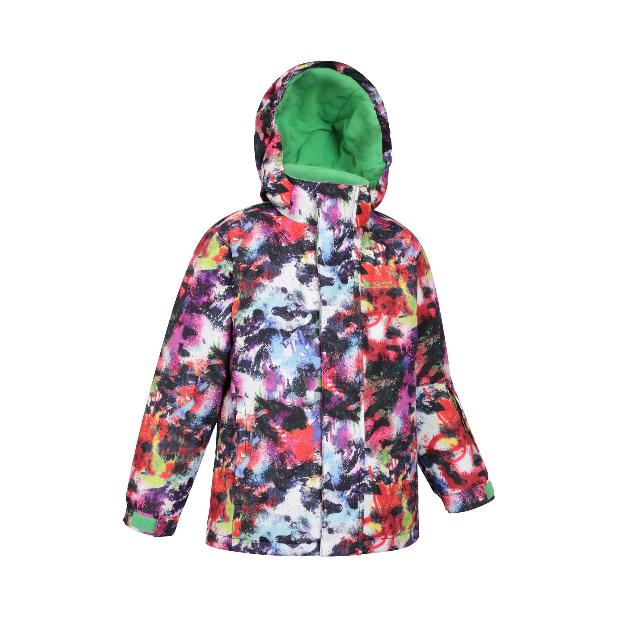 Giacca Da Sci Astratta Bambini Mountain Warehouse Mogal Misto 4/4