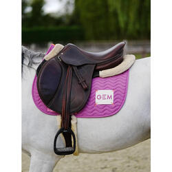 Tapis de selle TOUC TOUC Obstacle Rose - GEM