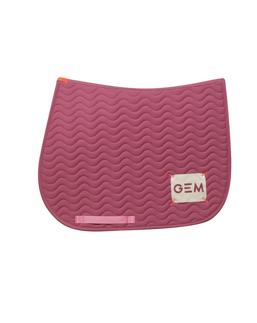 Tapis de selle TOUC TOUC Obstacle Rose - GEM 4/6