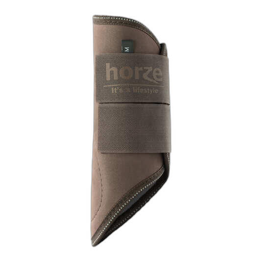 Stinchiere per cavalli chiuse anteriormente con fodera in pelle di pecora Horze 4/5