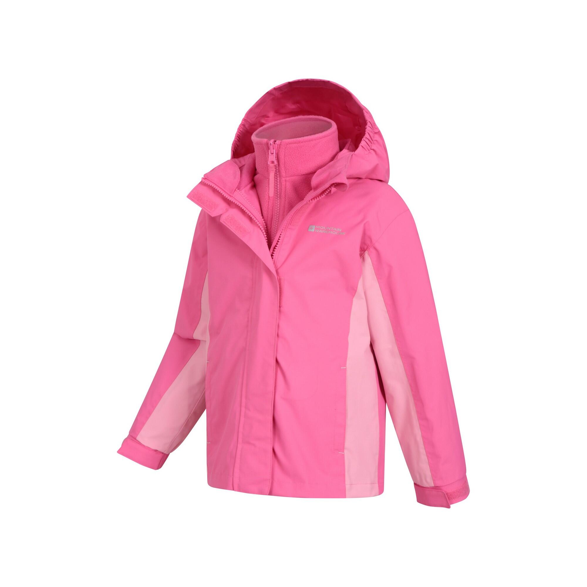Veste Imperméable LIGHTNING Enfant (Rose Clair) 3/4