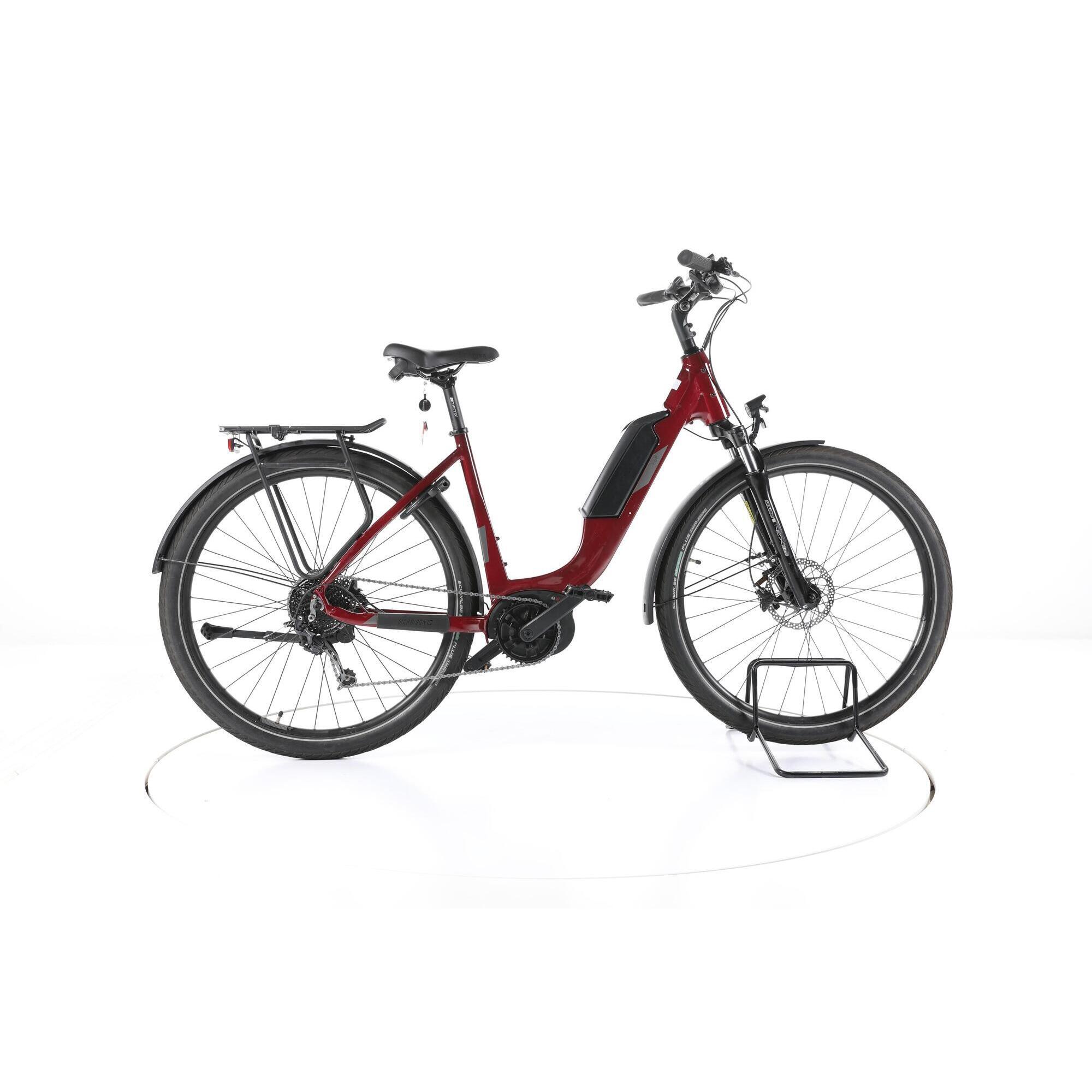 Morrison Bikes - Reconditionné - Morrison E 6.0 Trekking Vélo Électrique Entrée Basse - Très Bon - Vélo De Voyage - Rouge - 50 - Decathlon