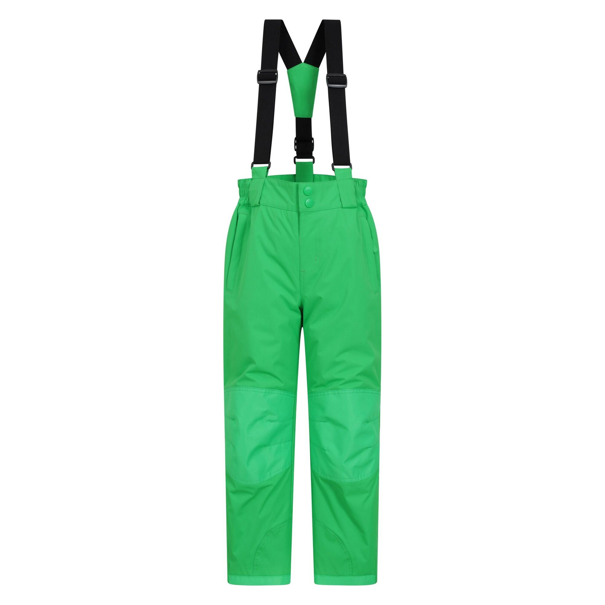 MOUNTAIN WAREHOUSE Childrens/Kids Raptor Ski Trousers (Spectra Green)