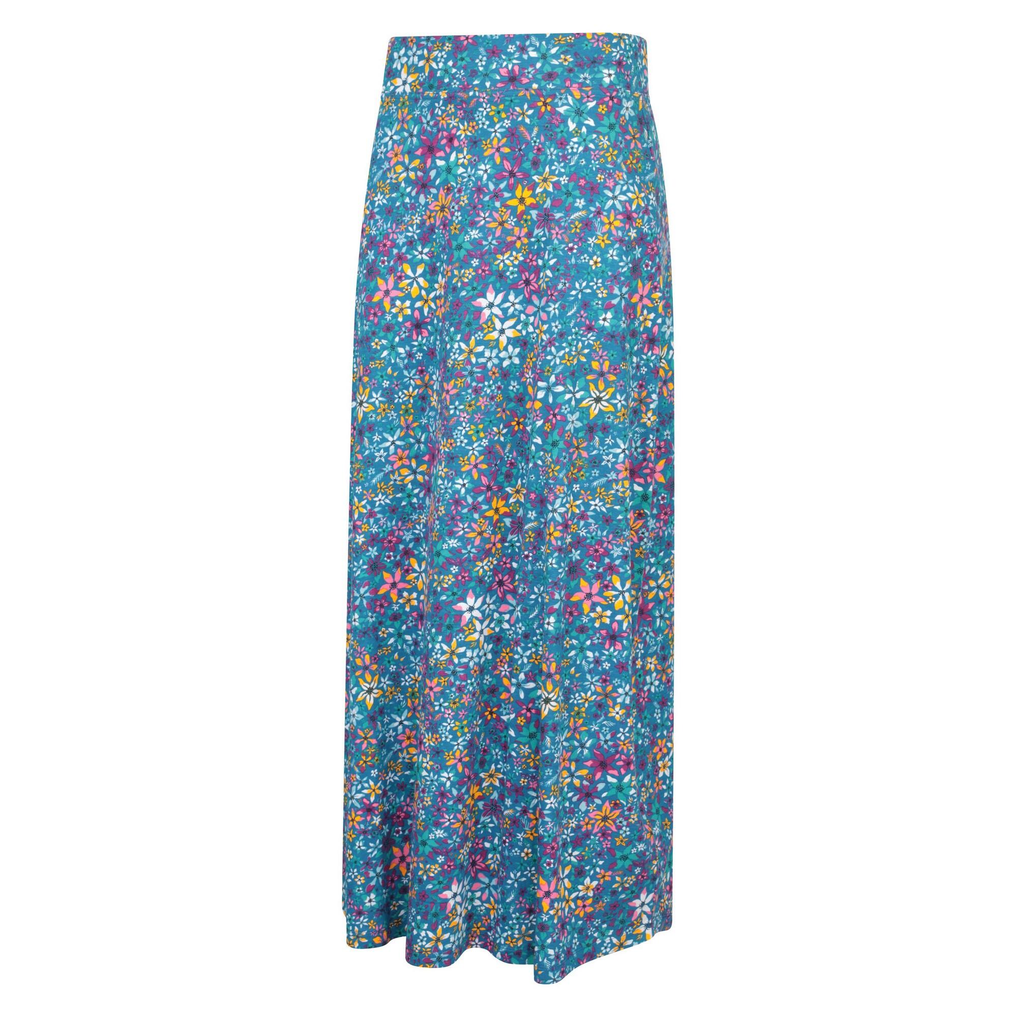 Jupe Longue SHORE Femme (Bleu Sarcelle Foncé) 4/4