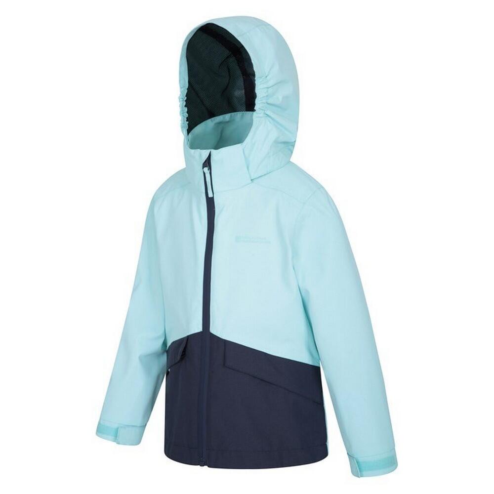 Veste Imperméable CLOUD BURST Enfant (Bleu Sarcelle) 3/4