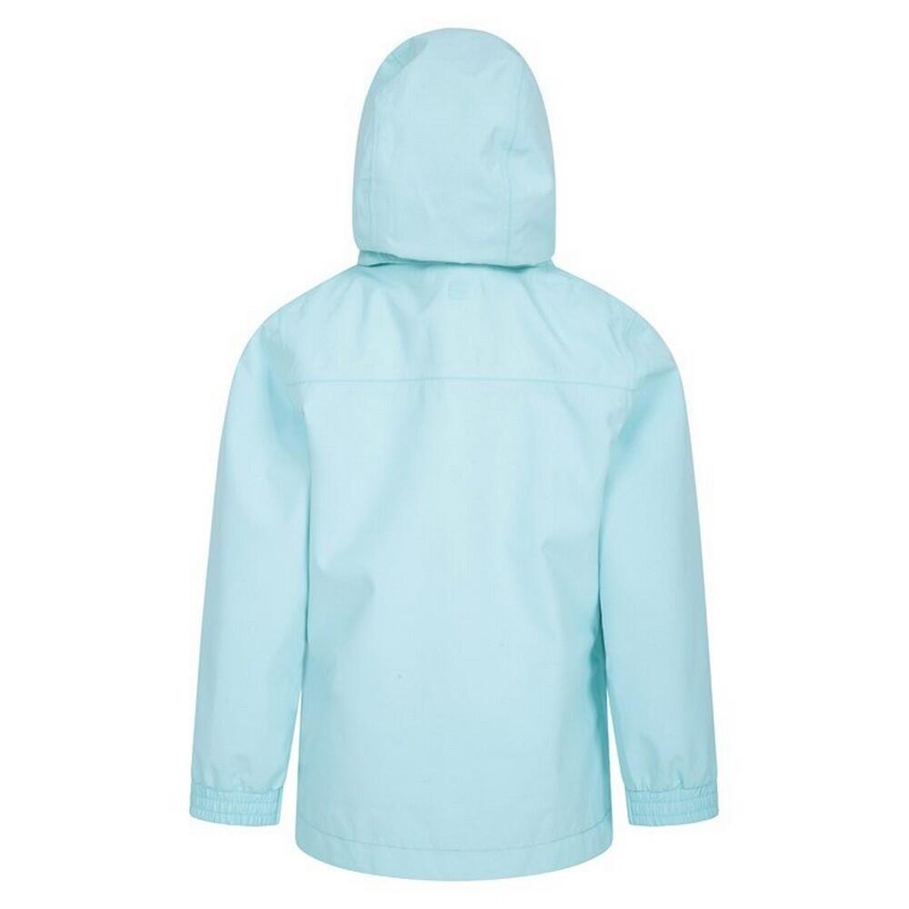 Veste Imperméable CLOUD BURST Enfant (Bleu Sarcelle) 2/4