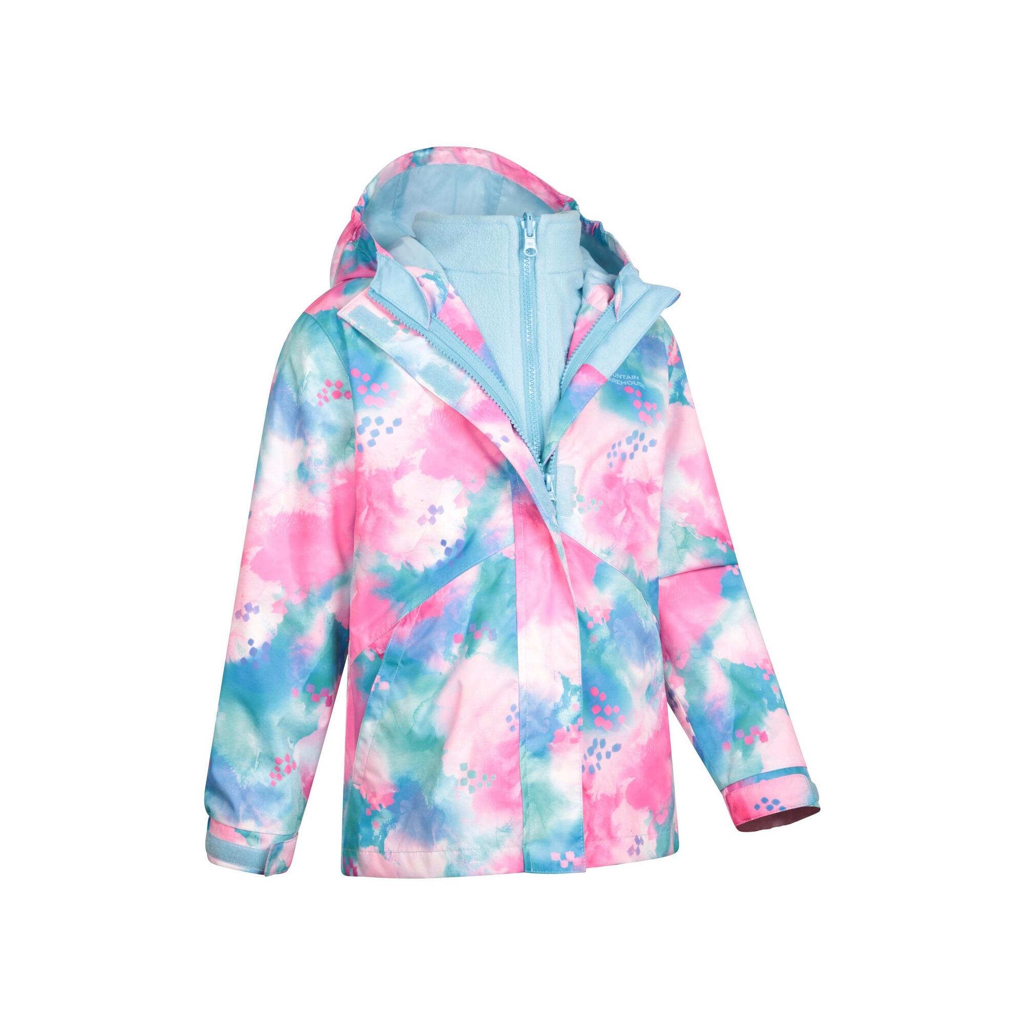 "Aries" Jacke, wasserfest 3 in 1 für Kinder Blau 3/4