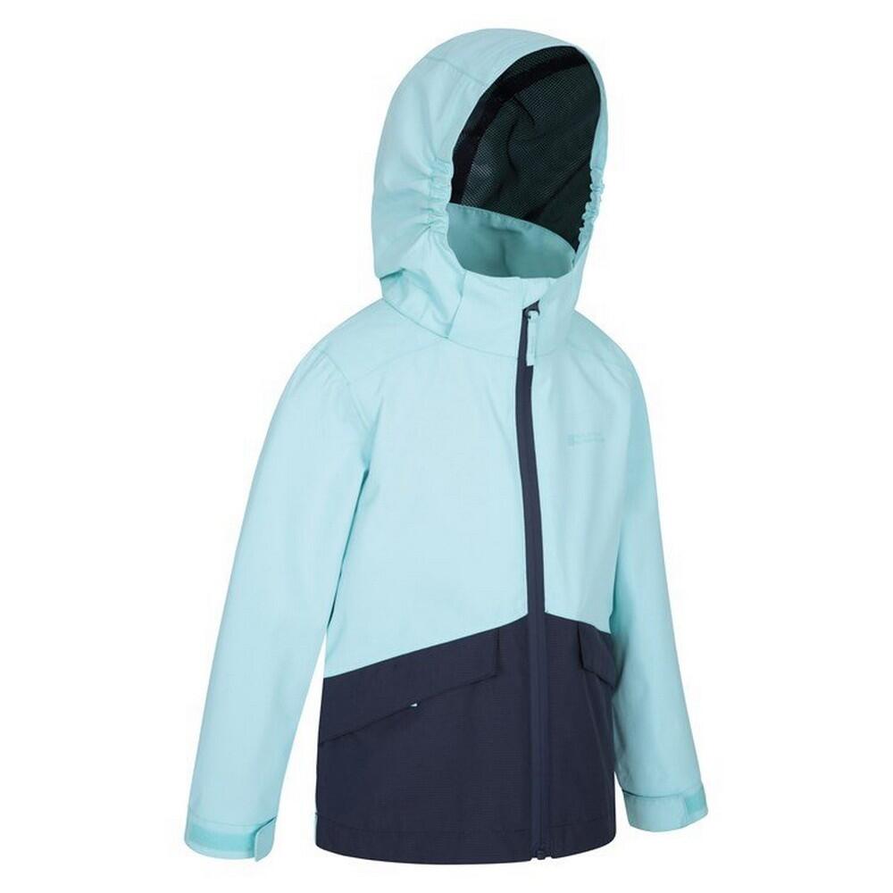 Veste Imperméable CLOUD BURST Enfant (Bleu Sarcelle) 4/4
