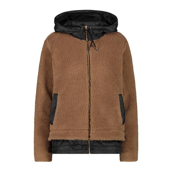 Veste à capuche wooltech femme CMP