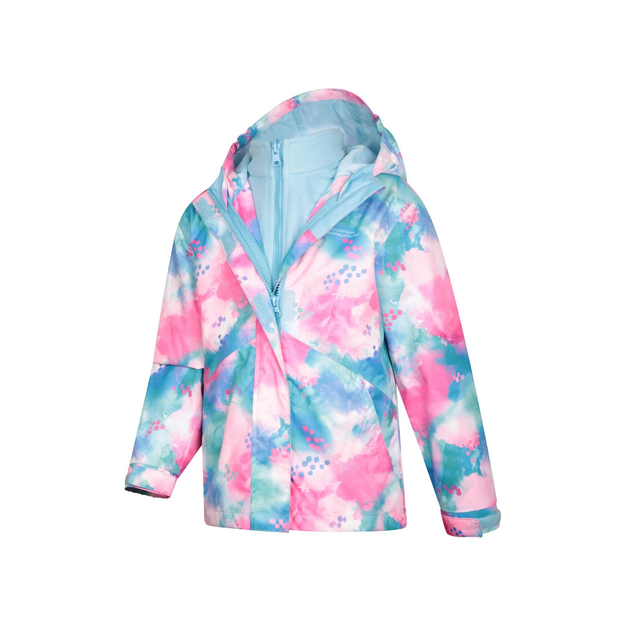 "Aries" Jacke, wasserfest 3 in 1 für Kinder Blau 4/4