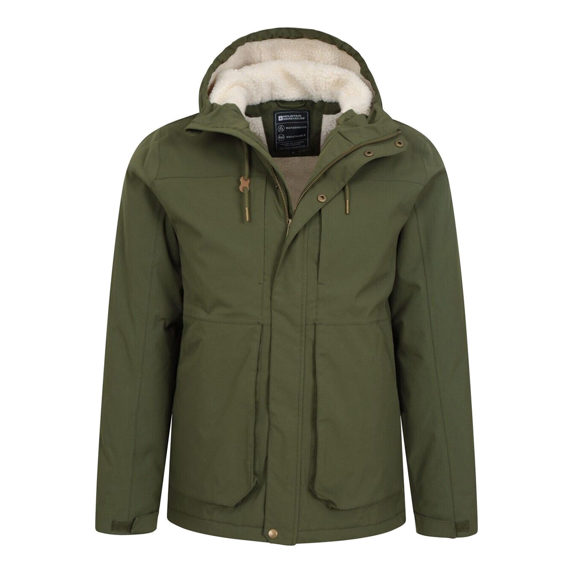 "Coastline" Jacke, wasserfest für Herren Grün 4/4