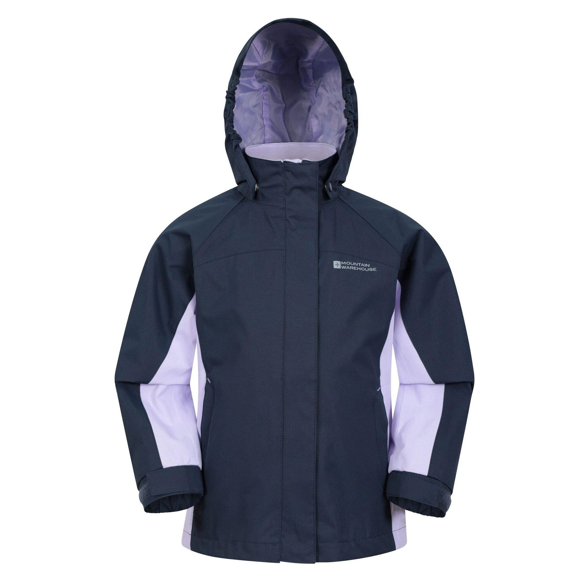 MOUNTAIN WAREHOUSE Childrens/Kids Shelly Waterproof Jacket (Navy)