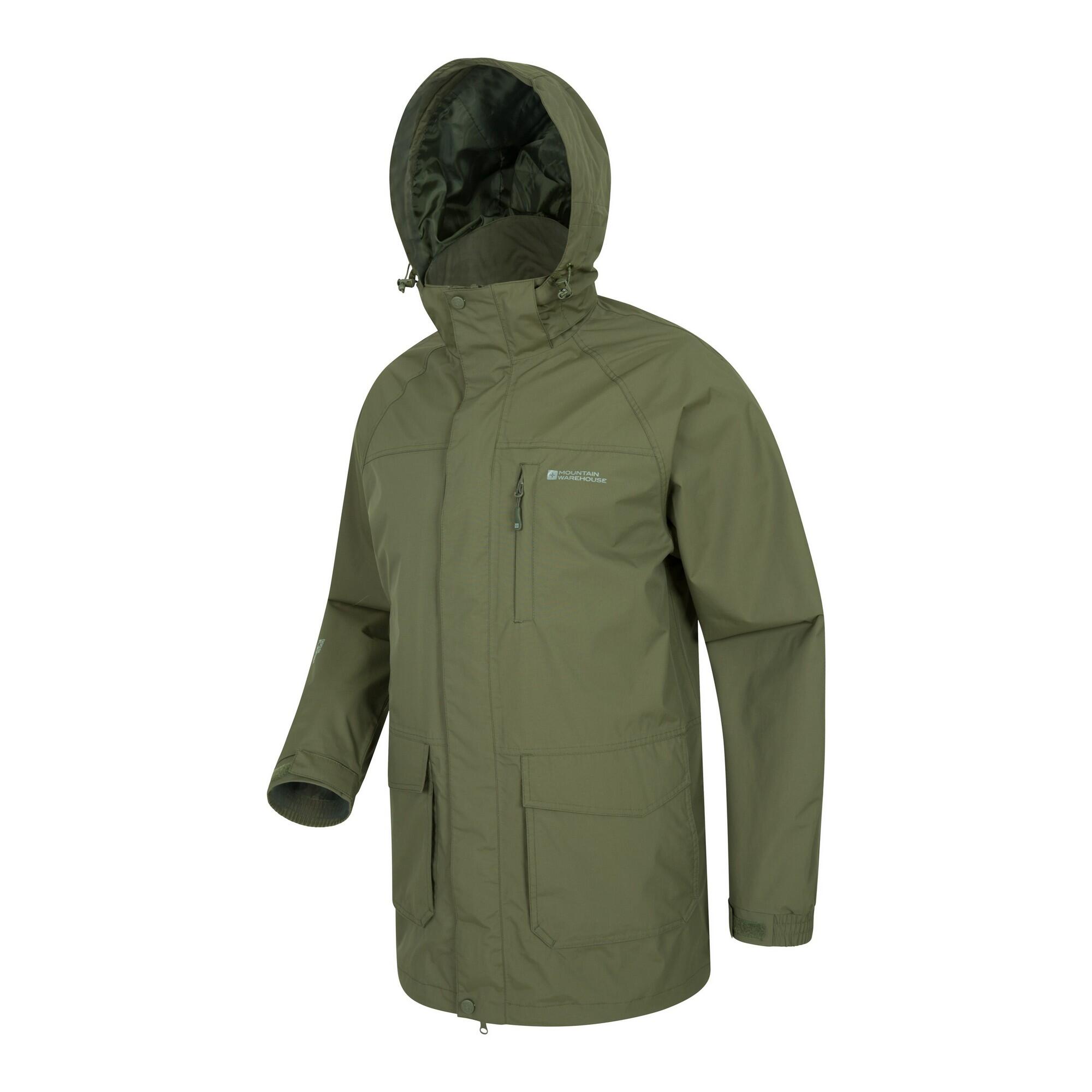Veste Imperméable GLACIER Homme (Kaki) 4/4