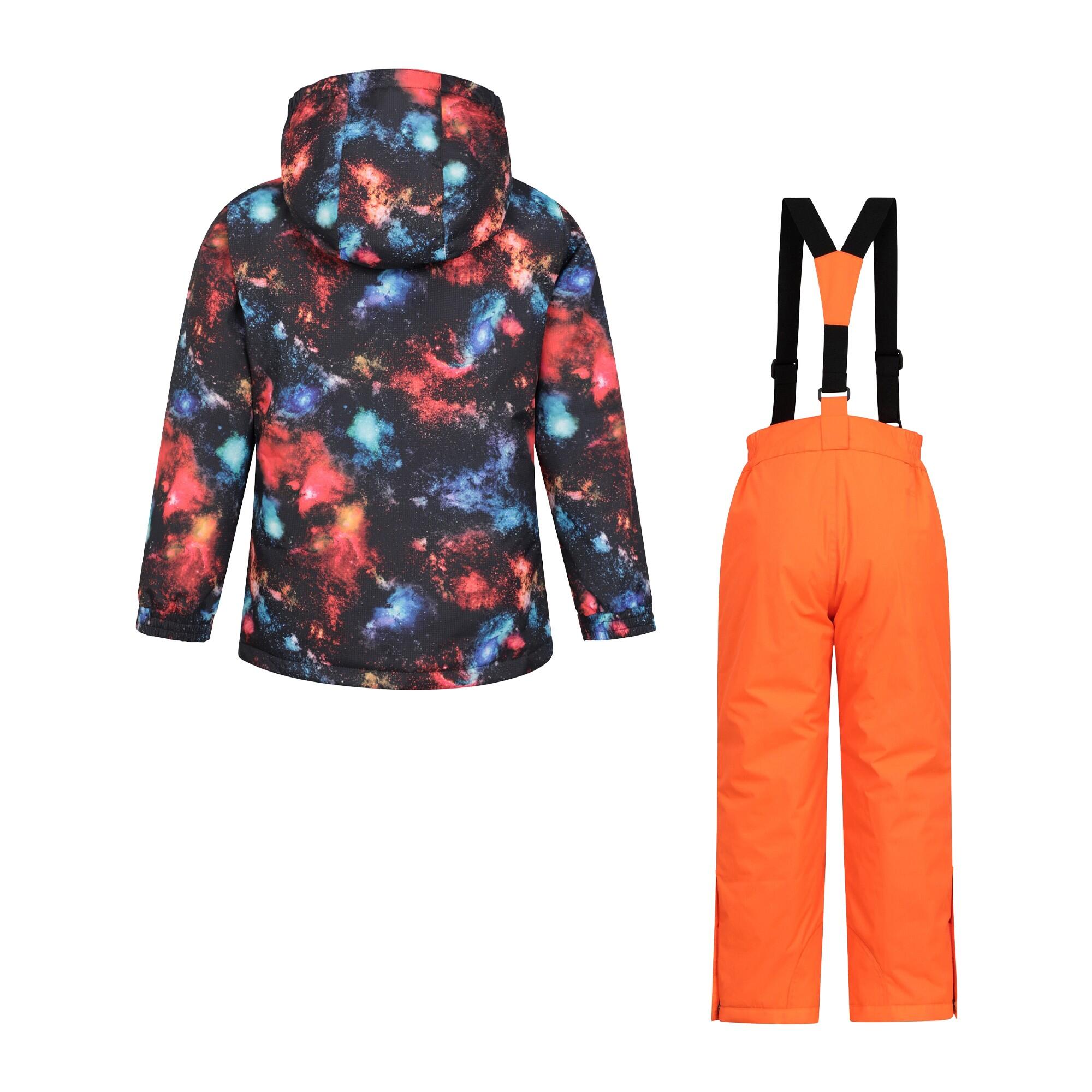Bambini Cosmico Giacca E Pantaloni Da Sci Mountain Warehouse Nero Corvino 2/4