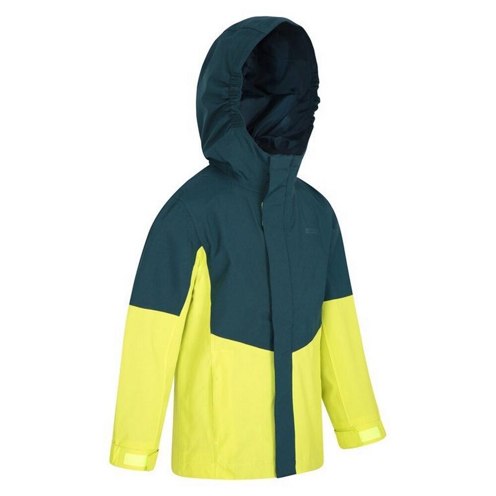 "Meteor" Jacke, wasserfest für Kinder Limone 4/4