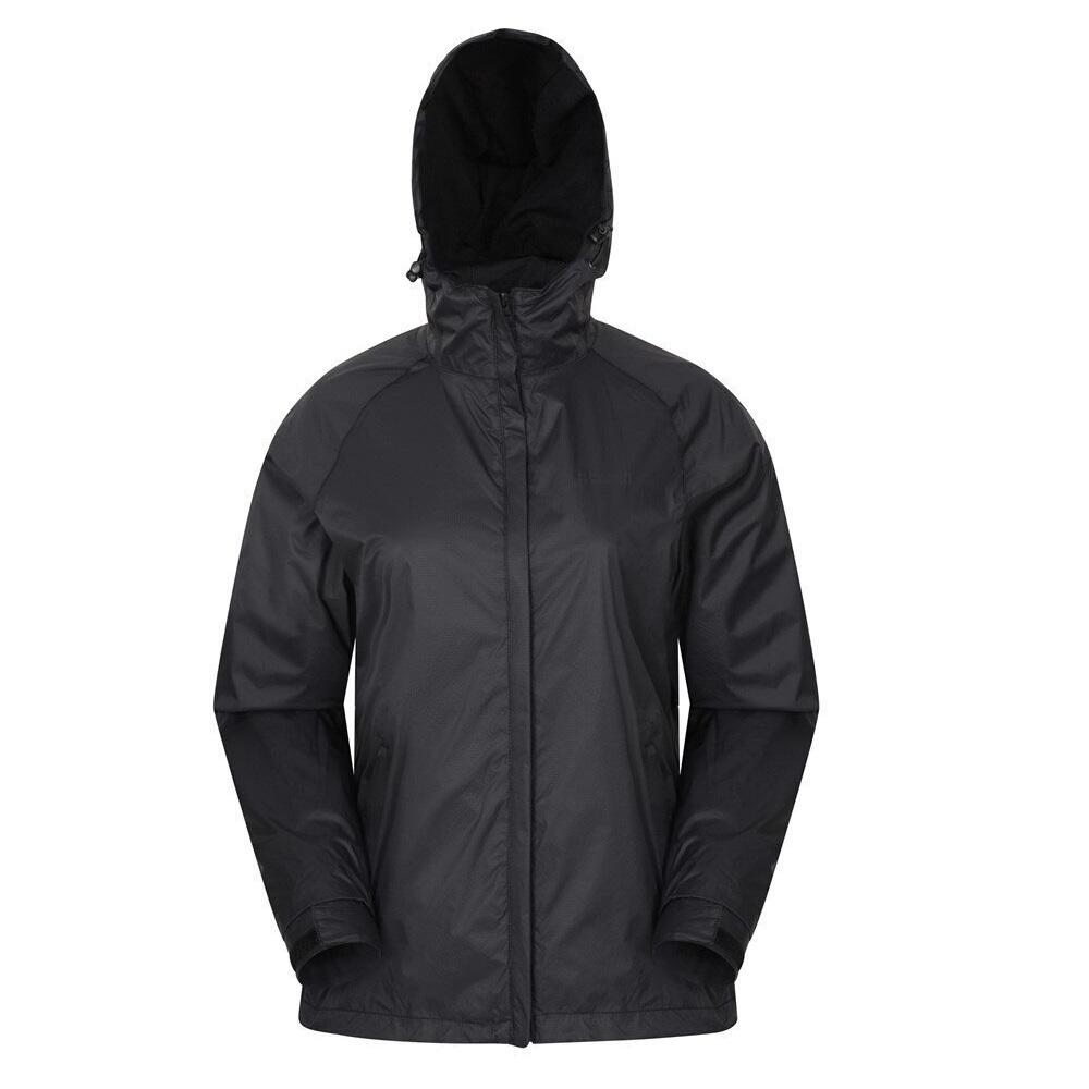 MOUNTAIN WAREHOUSE Mens Torrent Waterproof Jacket (Black)