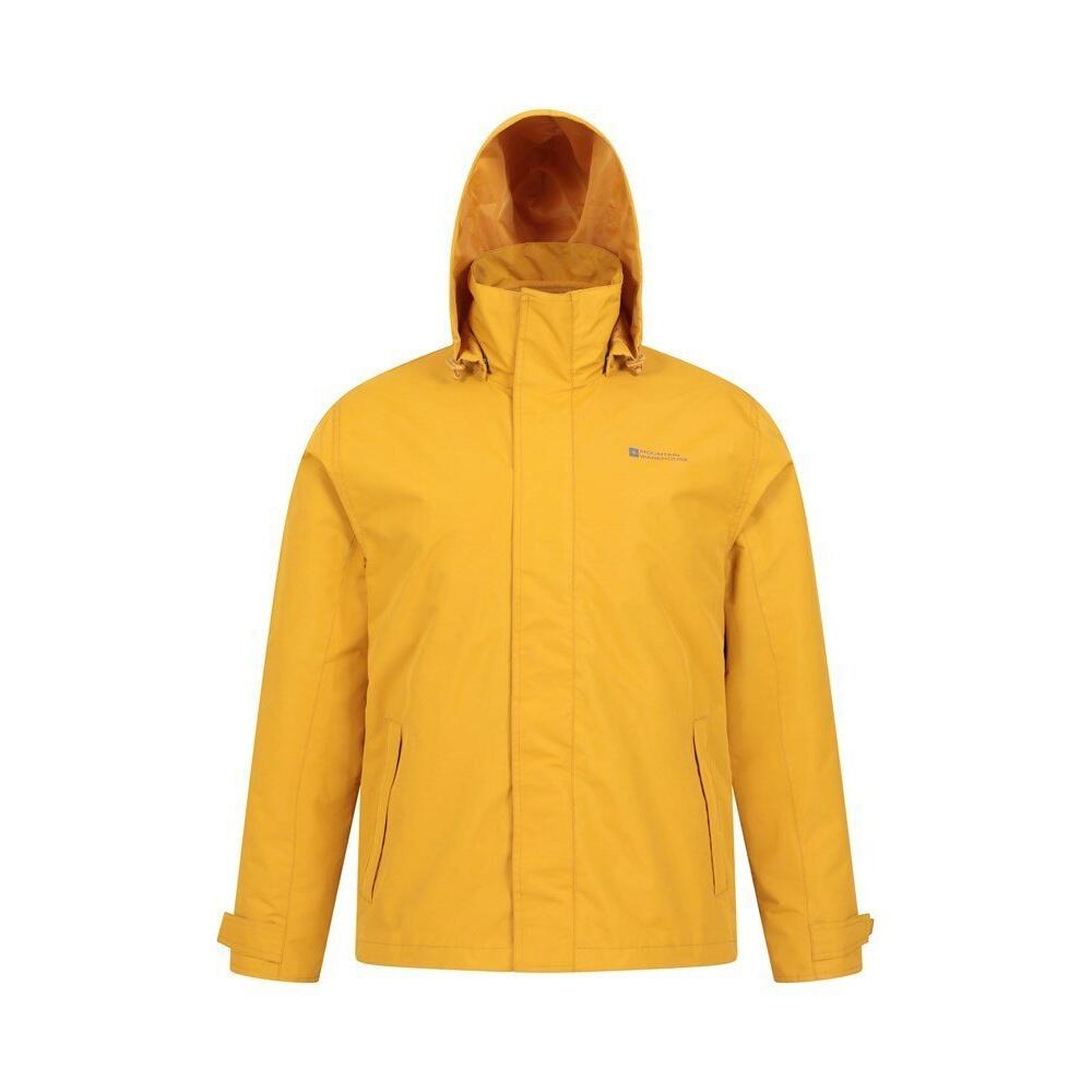 MOUNTAIN WAREHOUSE Mens Fell 3 in 1 Water Resistant Jacket (Yellow)