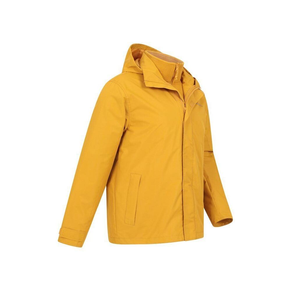 Giacca 3 In 1 Impermeabile Uomo Mountain Warehouse Fell Giallo 4/4