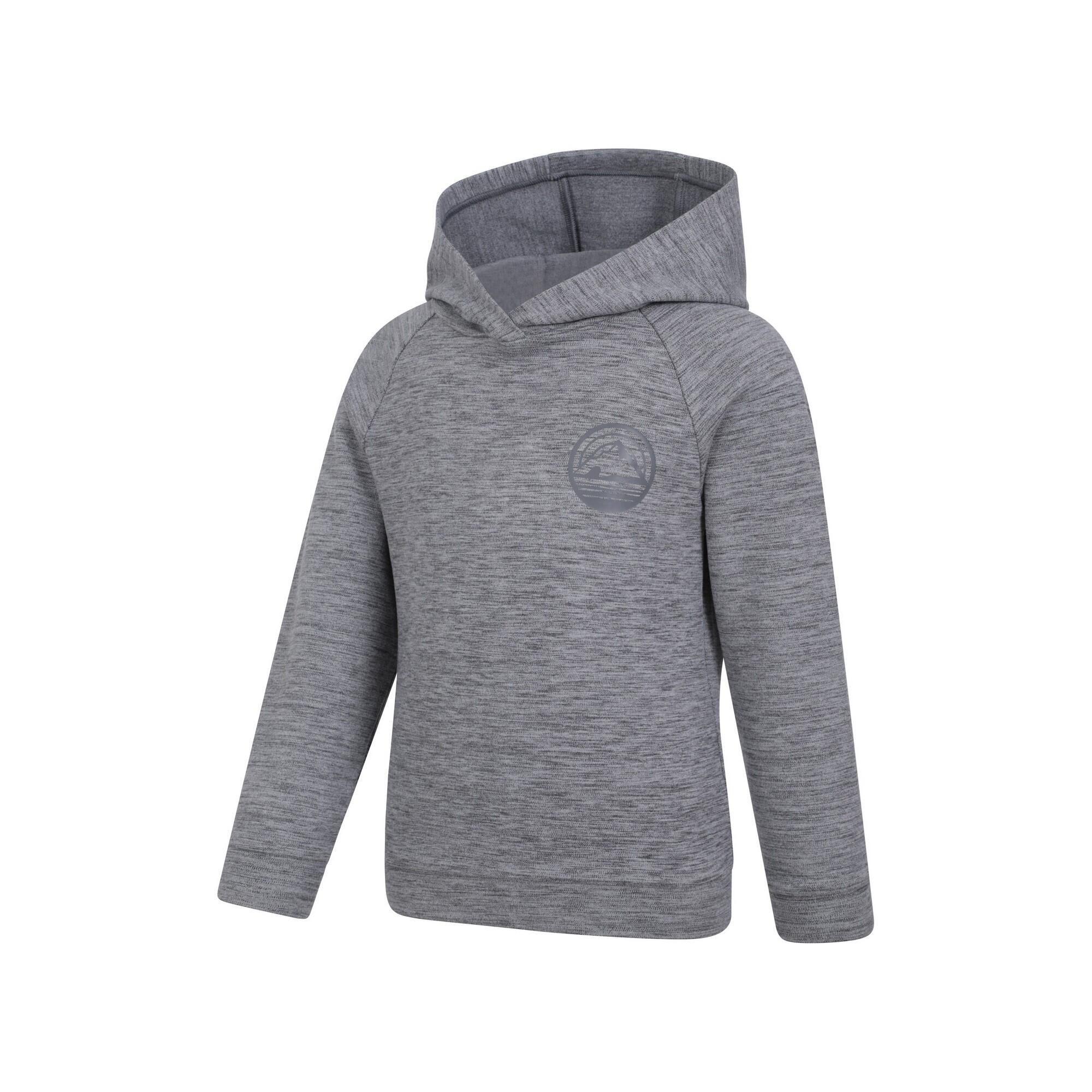 "Strath" Kapuzenpullover Supersoft für Kinder Grau 4/4