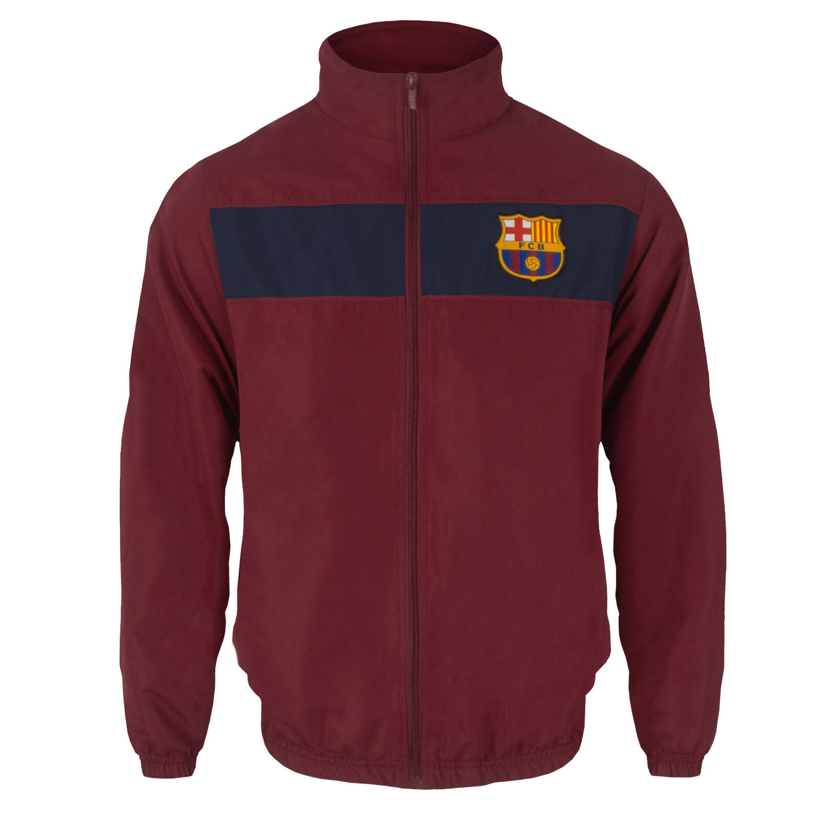 FC Barcelona Boys Tracksuit Jacket Pants Set Kids OFFICIAL