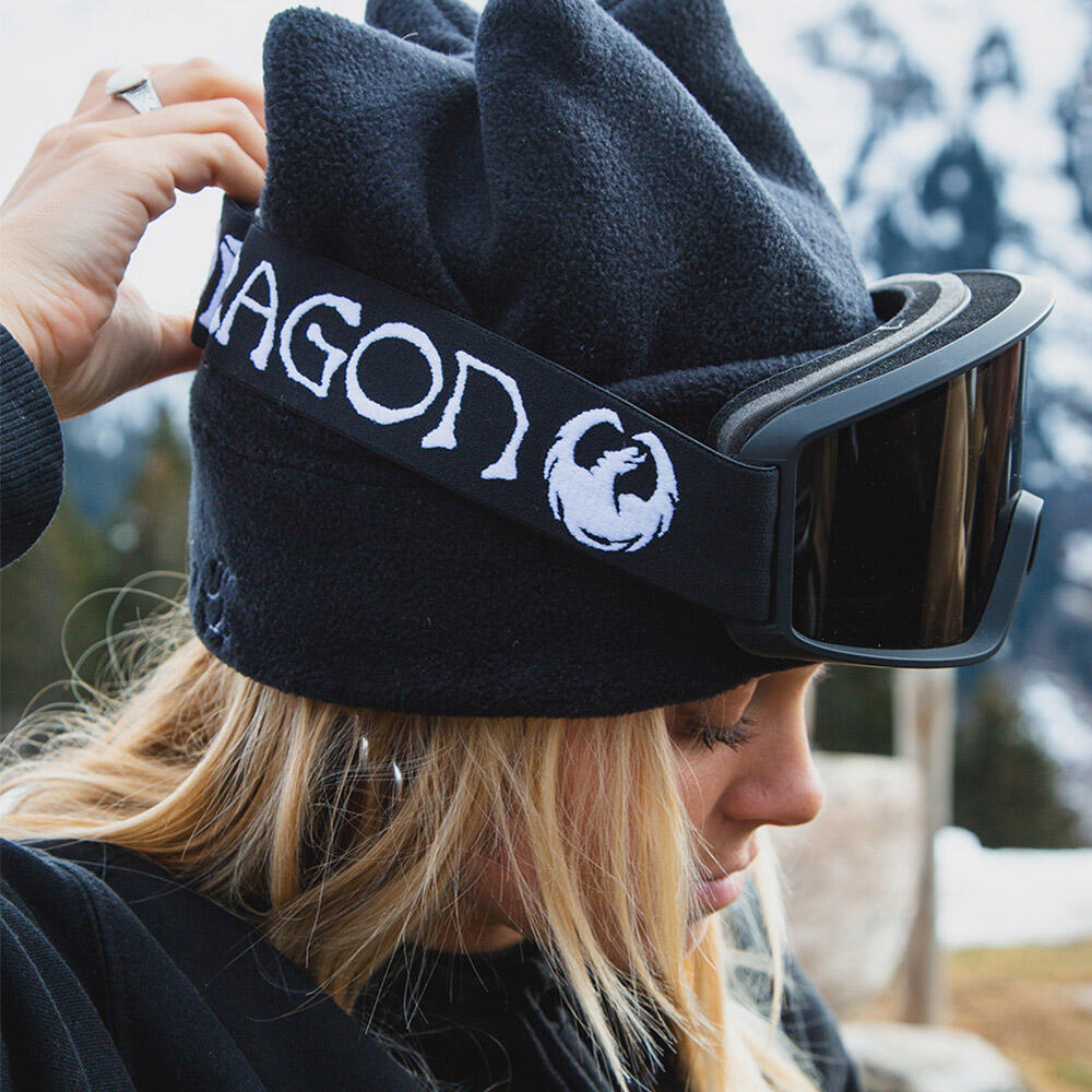 Dragon - Dx3 L Otg Lunettes De Ski Unisexes - Classic Black/ll Dark Smoke - Masque De Ski - Blanc|gris|noir - Taille Unique - Decathlon