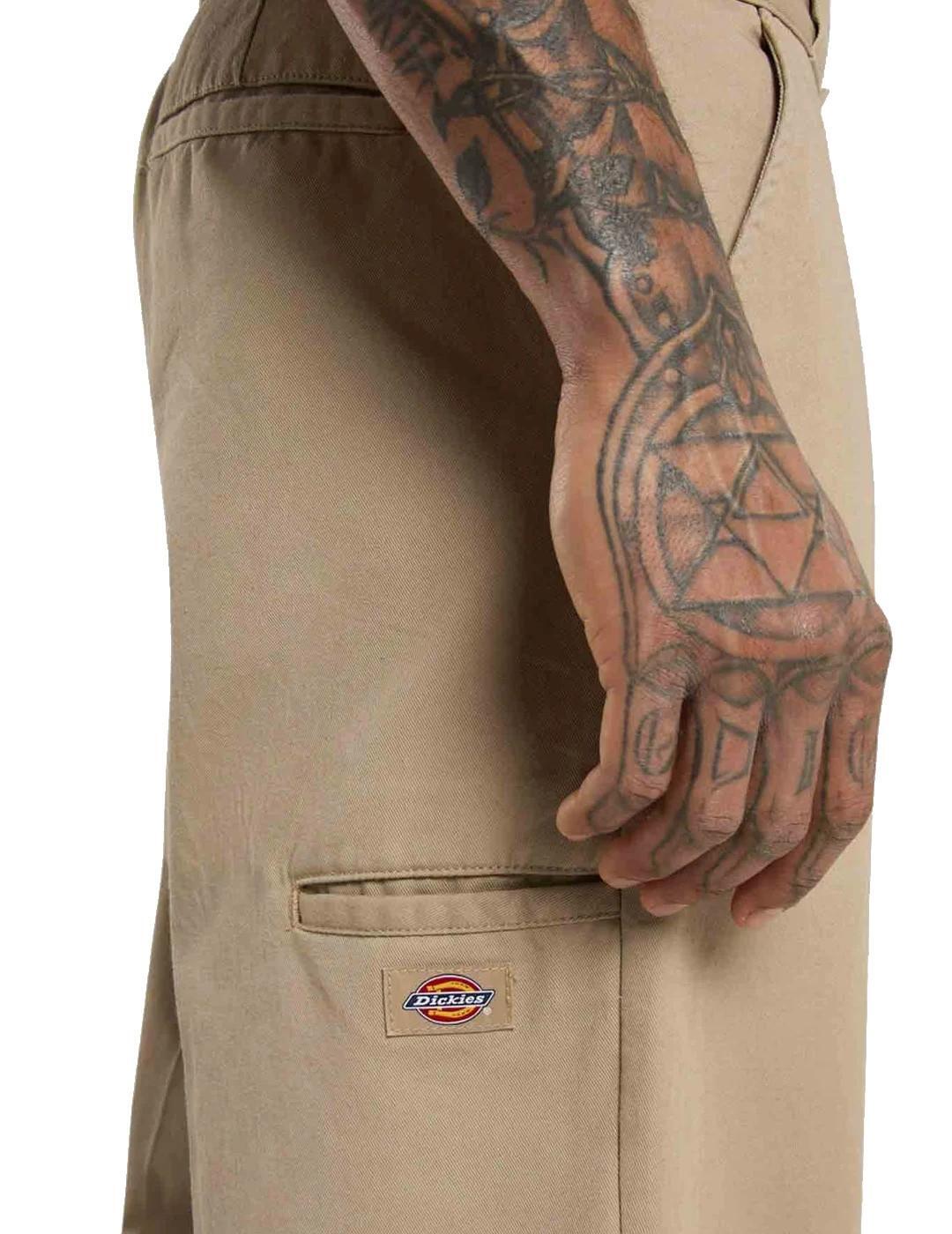 Pantalon pour homme Dickies Loose work Beige 3/5