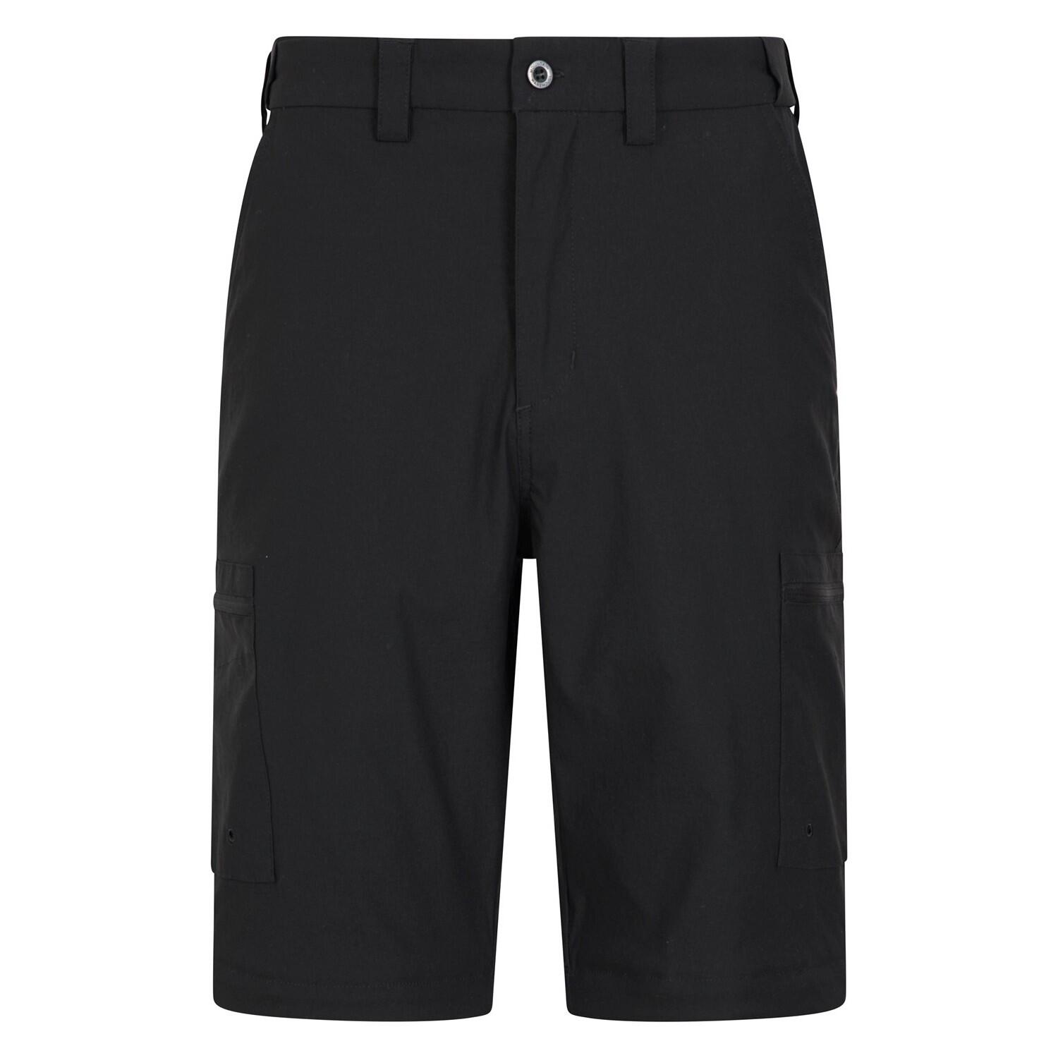 Pantalone Convertibile Uomo Mountain Warehouse Trek Nero 4/4