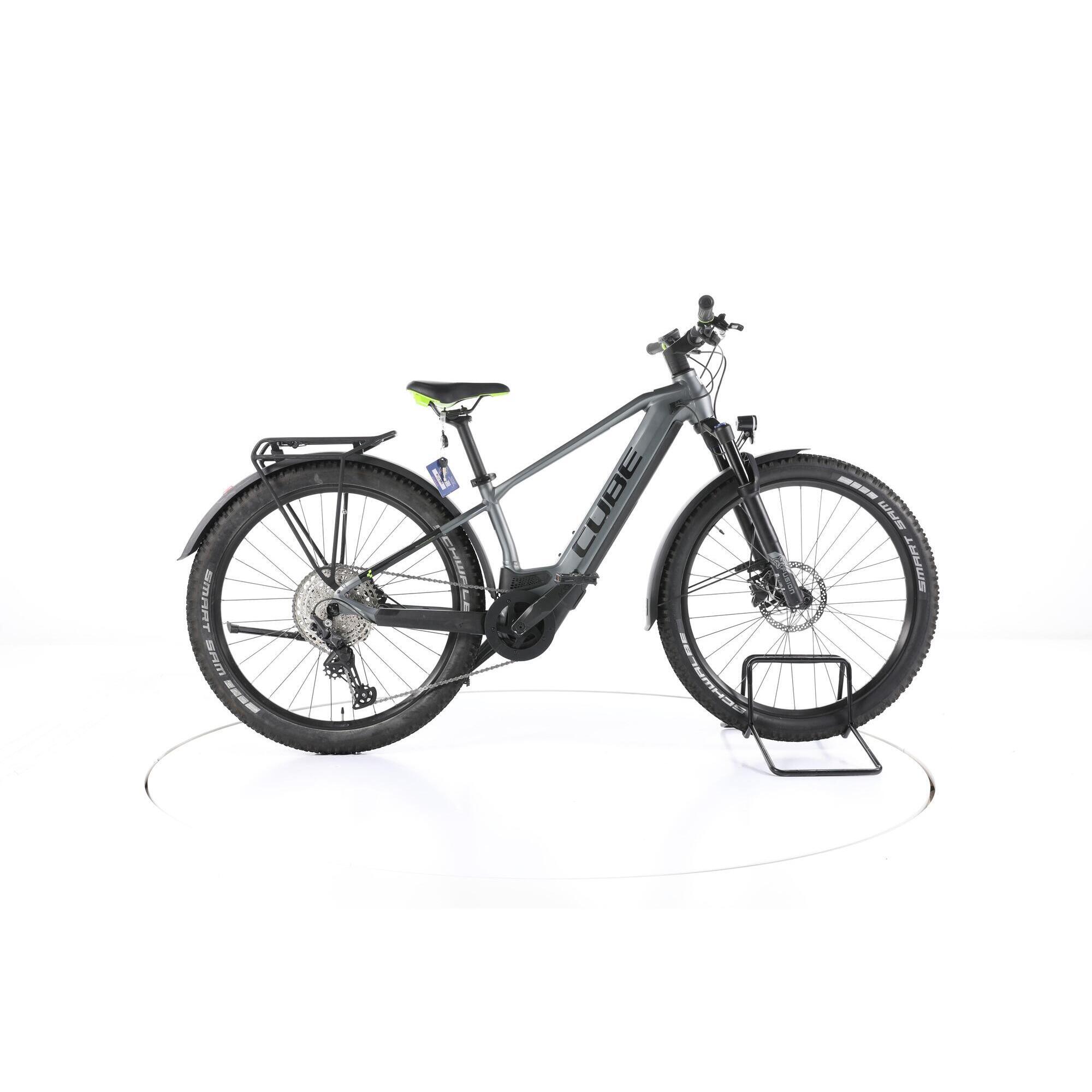 Cube - Reconditionné - Cube Reaction Hybrid Pro Trekking Vélo Électrique - Bon - Vélo De Voyage - Gris - Petit - Decathlon