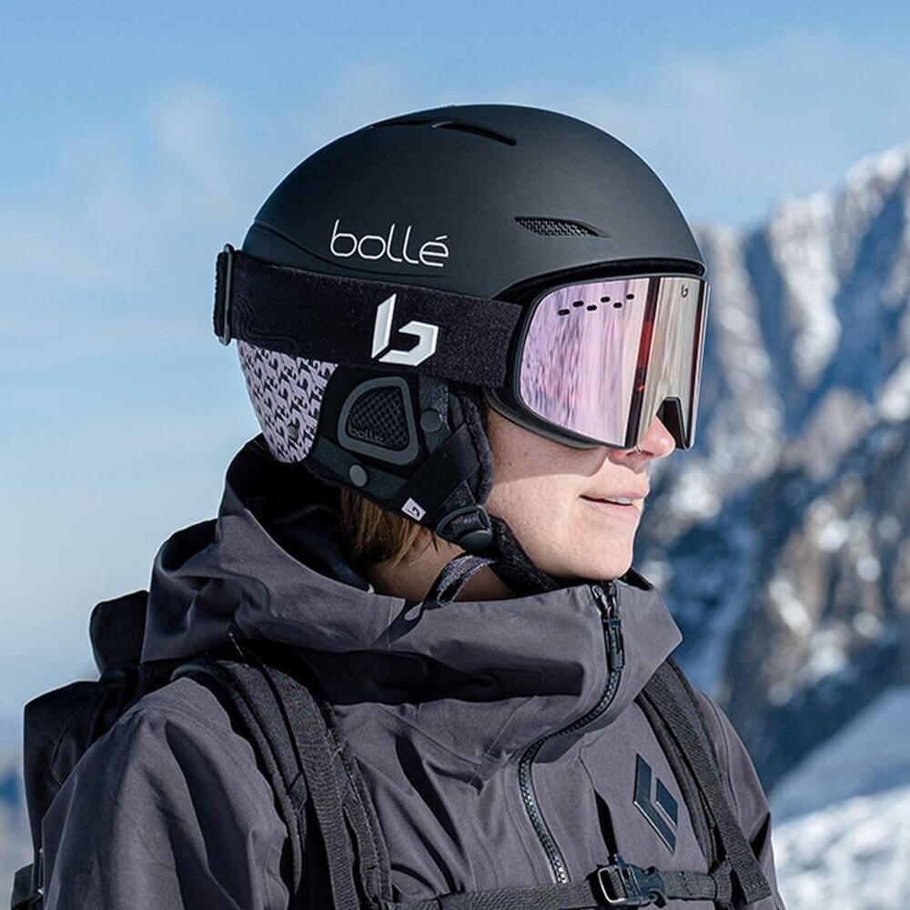 Masque de Ski Cylindrique NEVADA - Verre High Contrast Cat 2 - Adulte 4/7